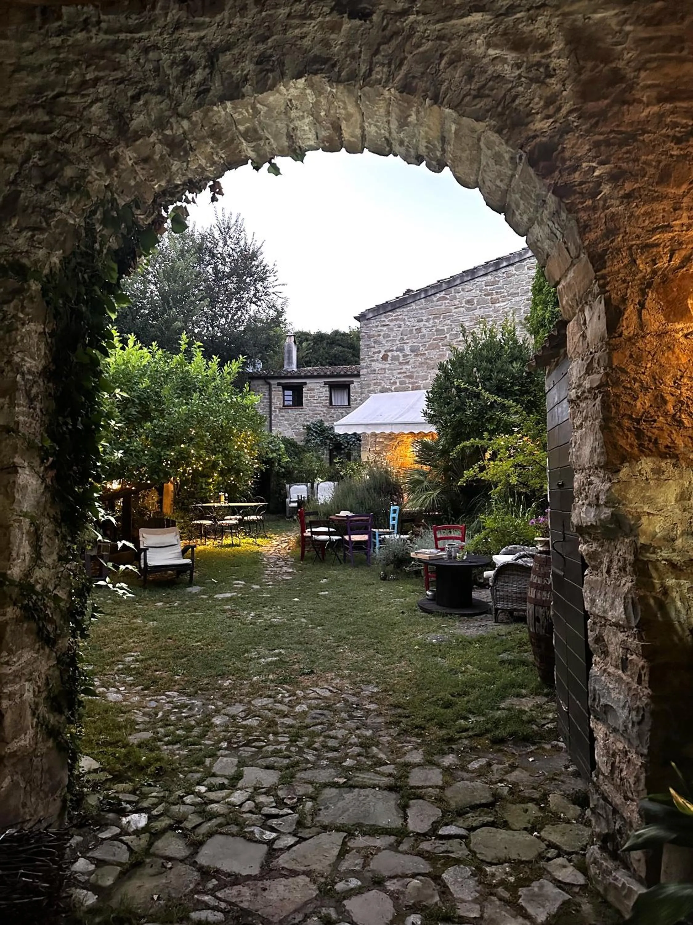 Garden in Antica Locanda Lunetta
