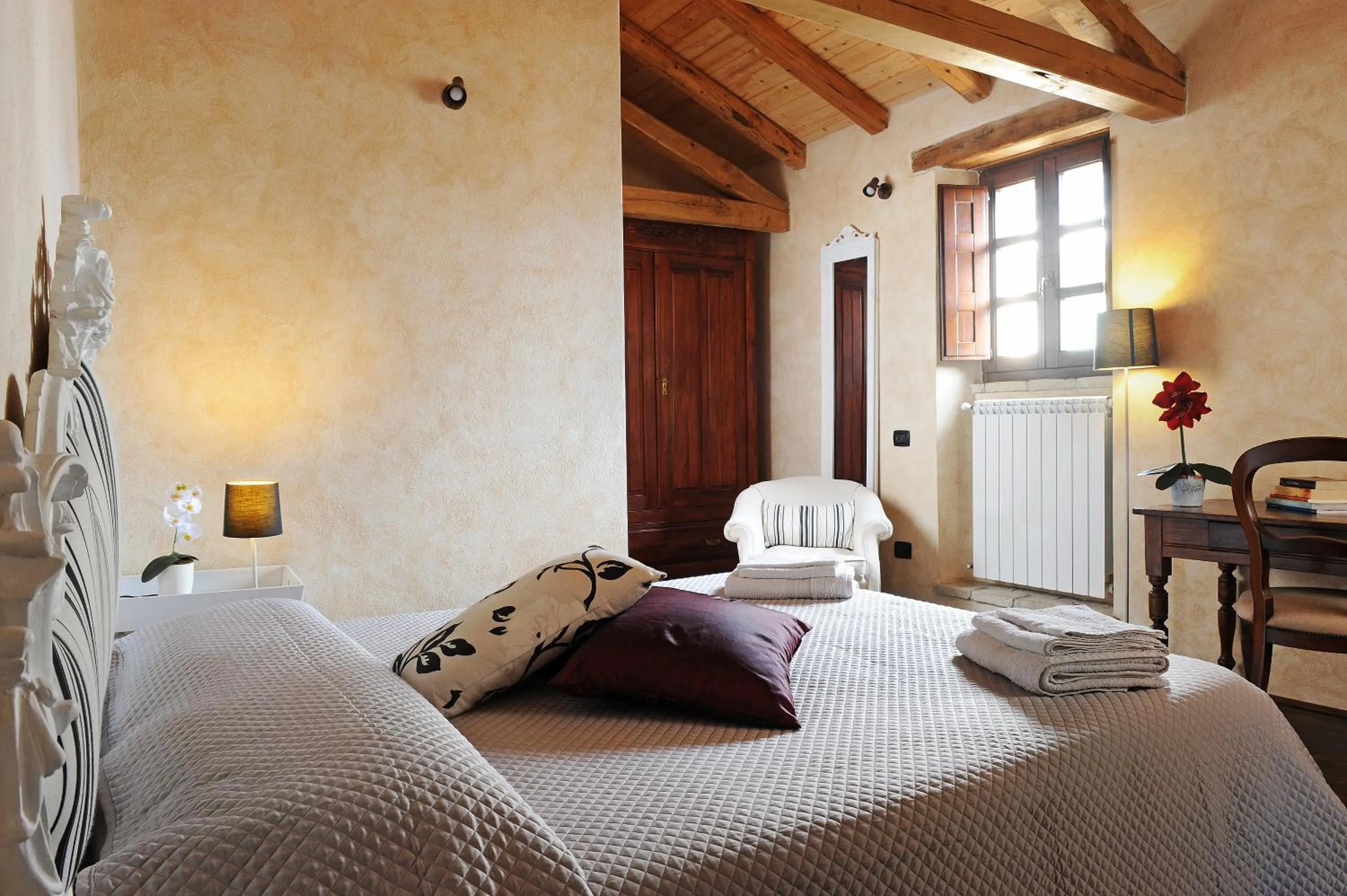 Bedroom, Bed in Antica Locanda Lunetta