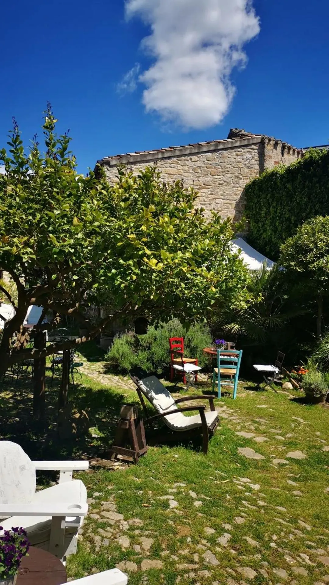 Garden in Antica Locanda Lunetta
