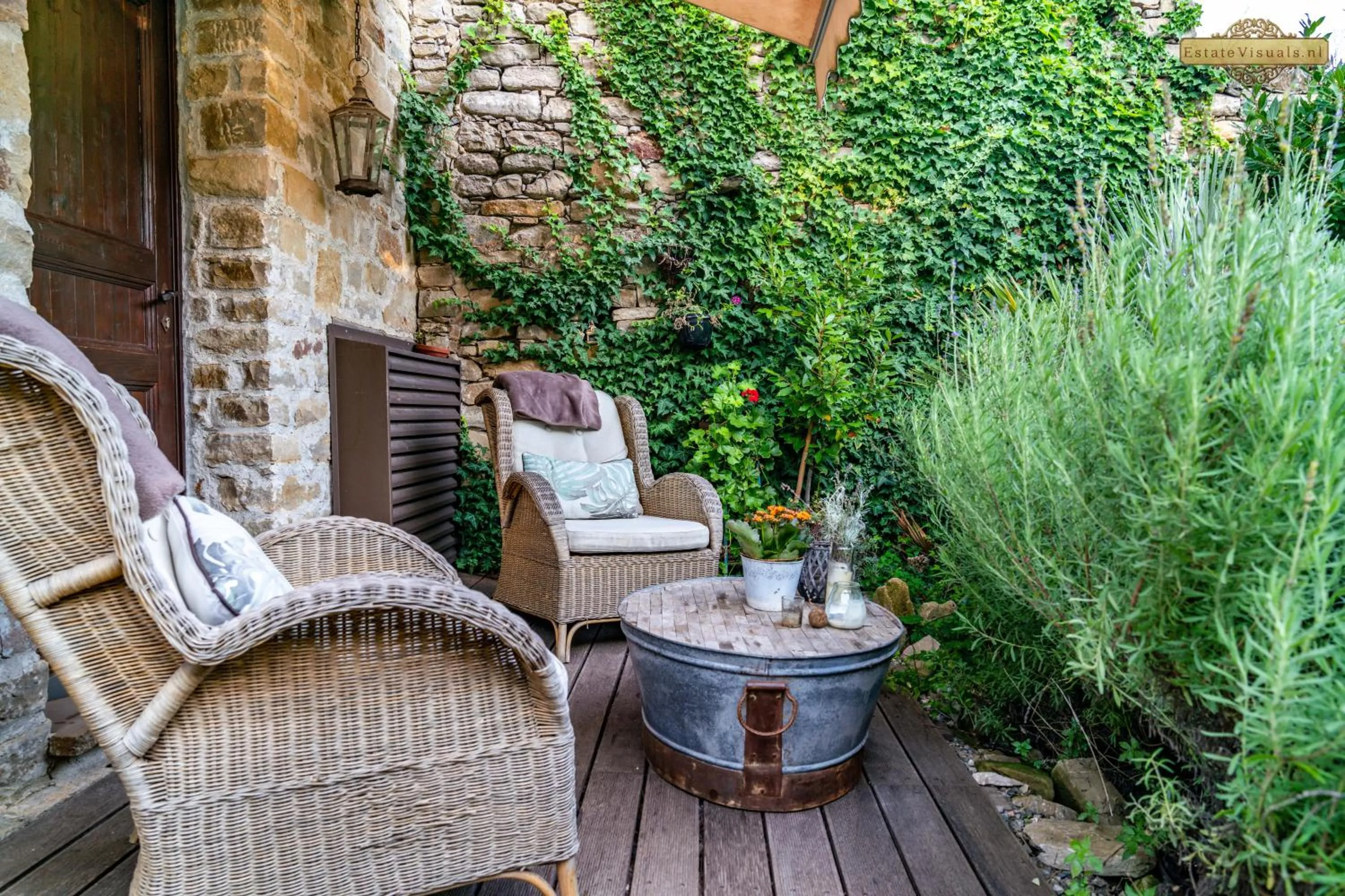 Patio in Antica Locanda Lunetta