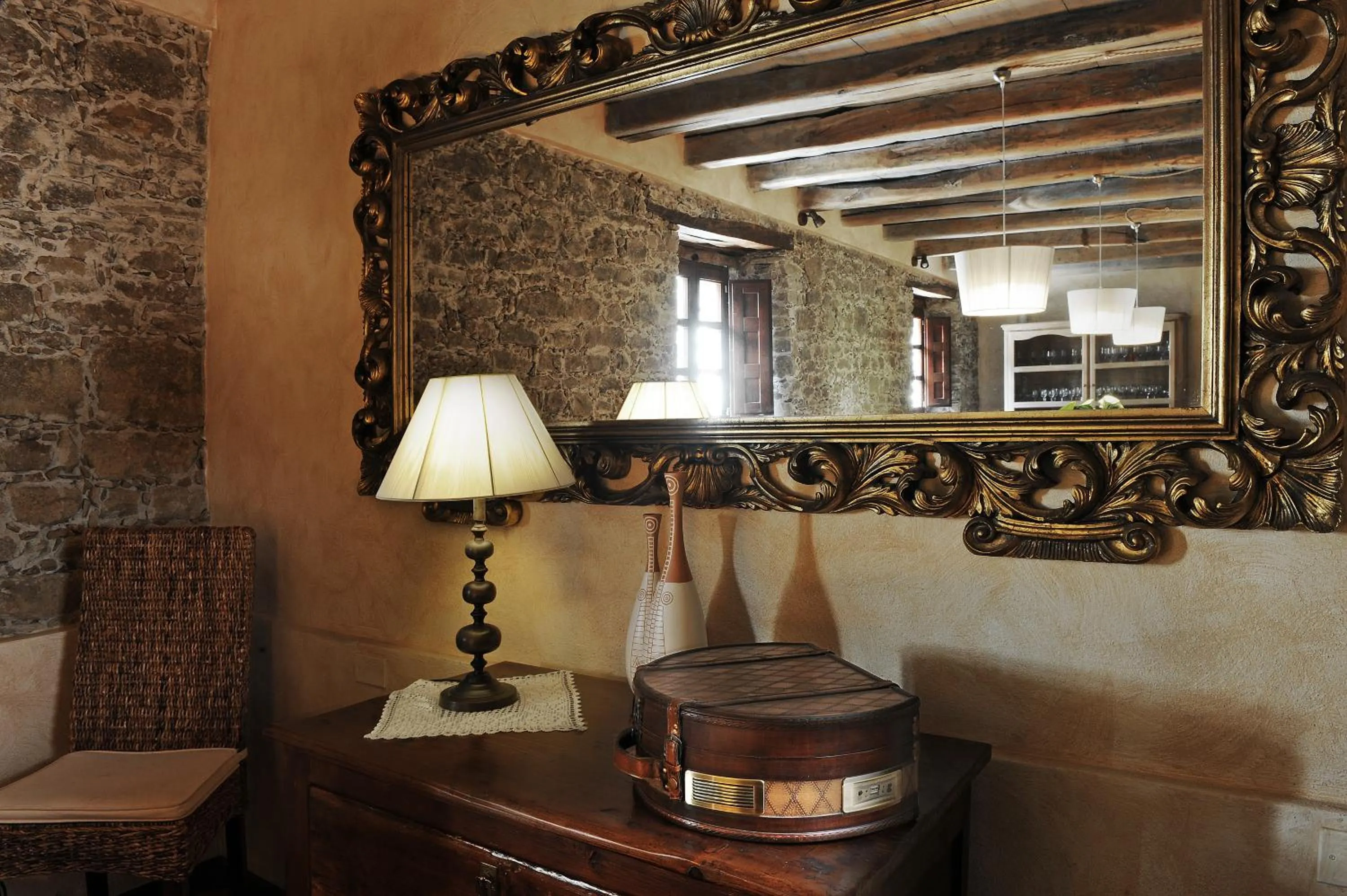 Lounge or bar in Antica Locanda Lunetta