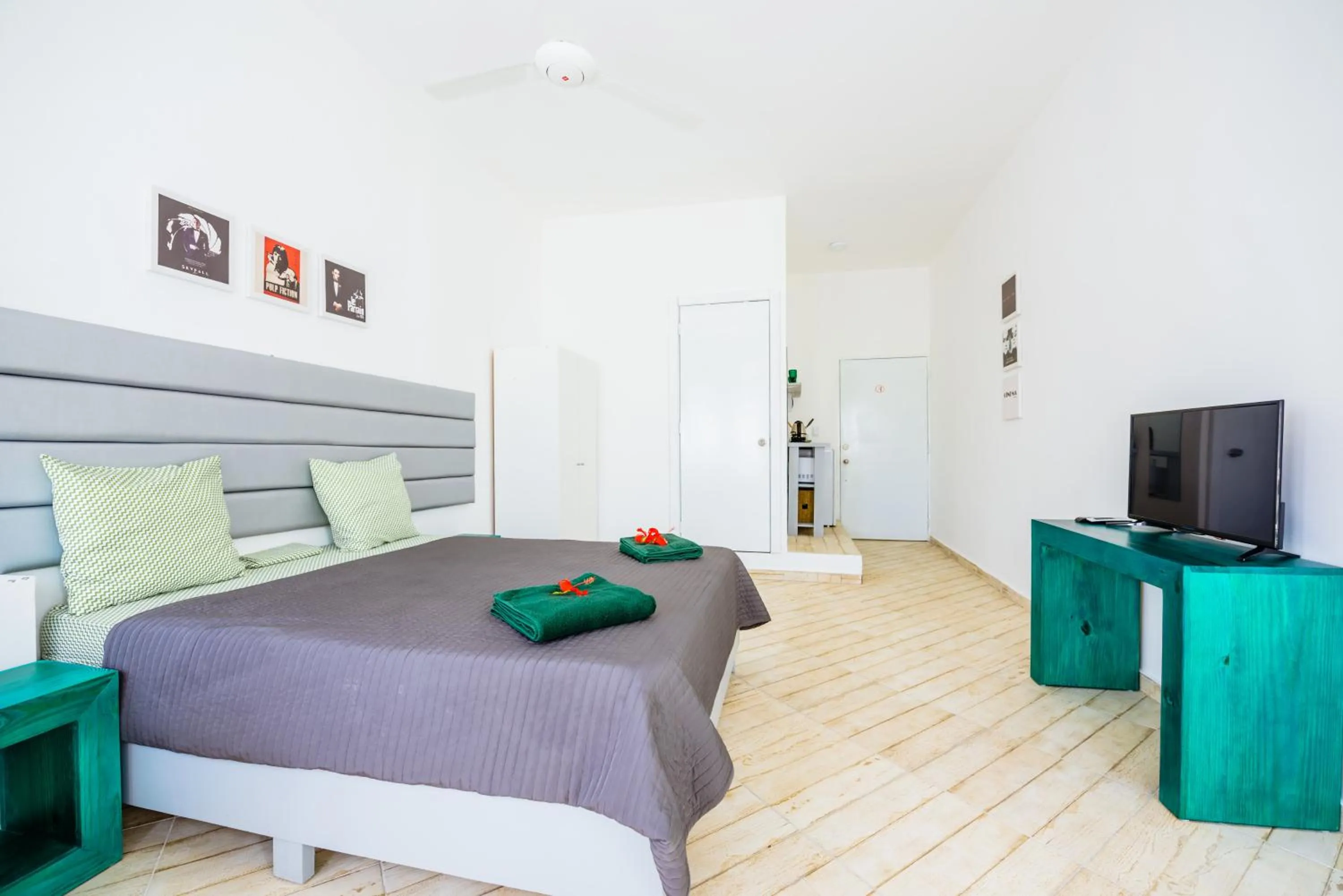 Bed in Terraza Art Villa Dominicana