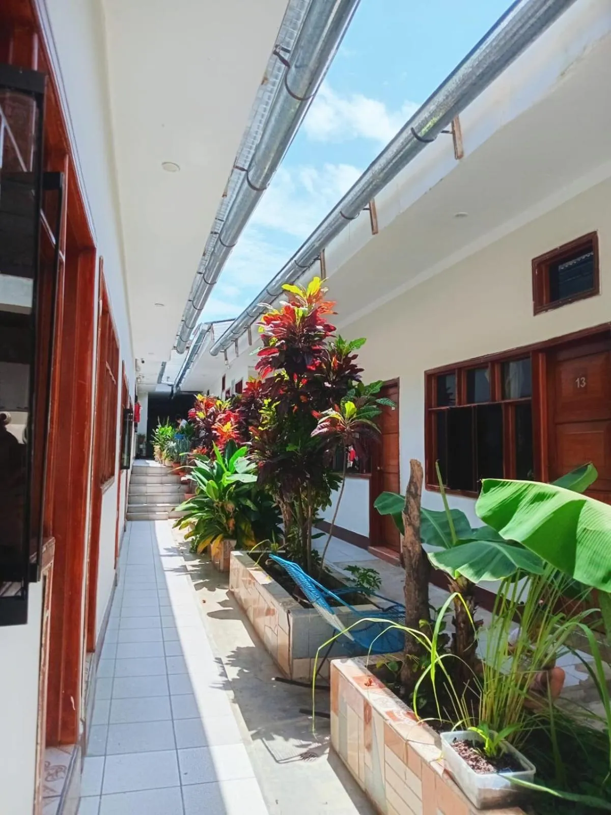 Garden in Tengana Hospedaje y Tours