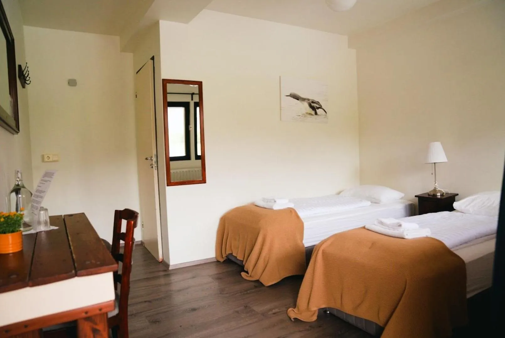 Photo of the whole room, Bed in Hotel Hafnarfjall