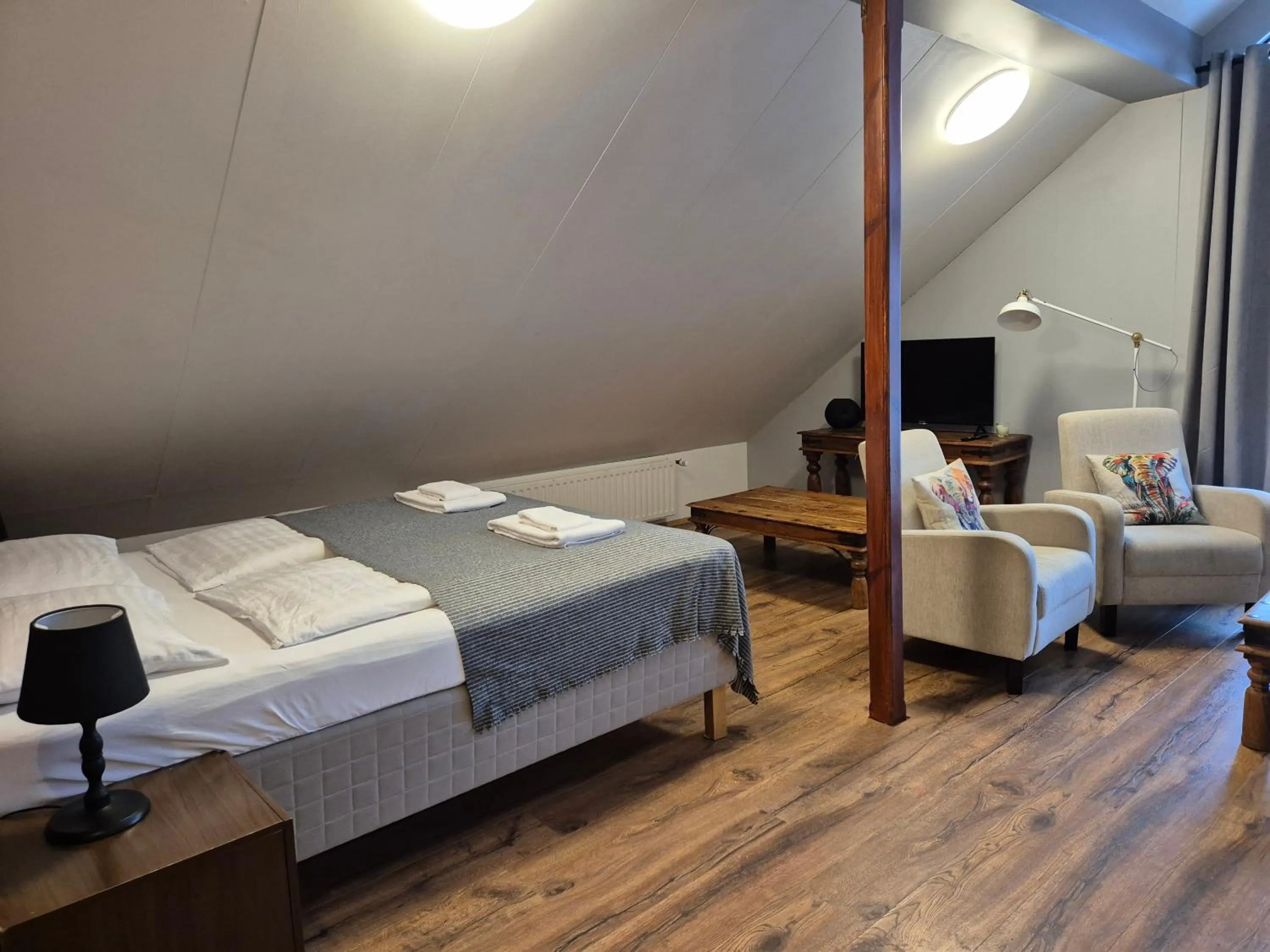 Superior Triple Room with Terrace in Hotel Hafnarfjall