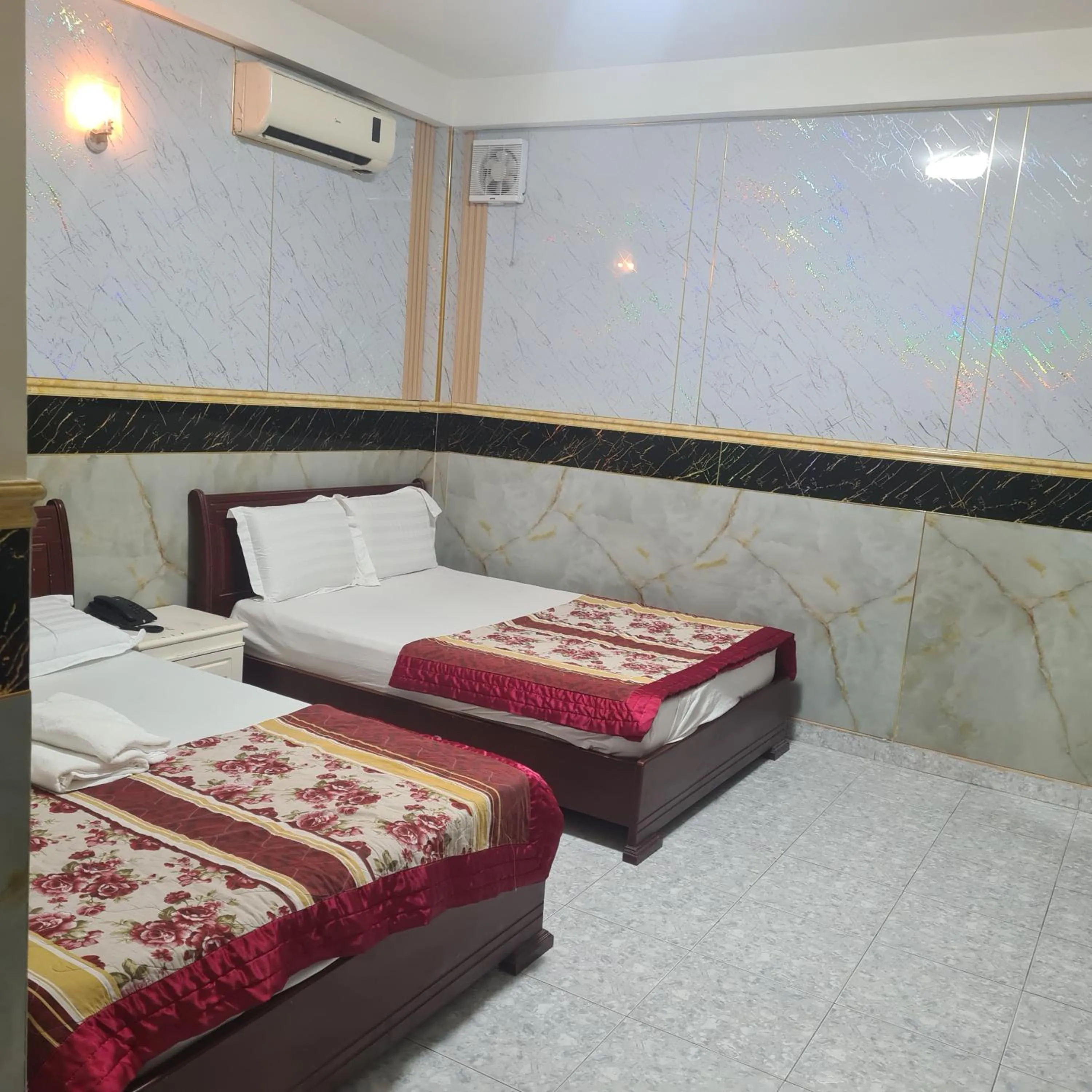 Bed in HONG CUC Hotel