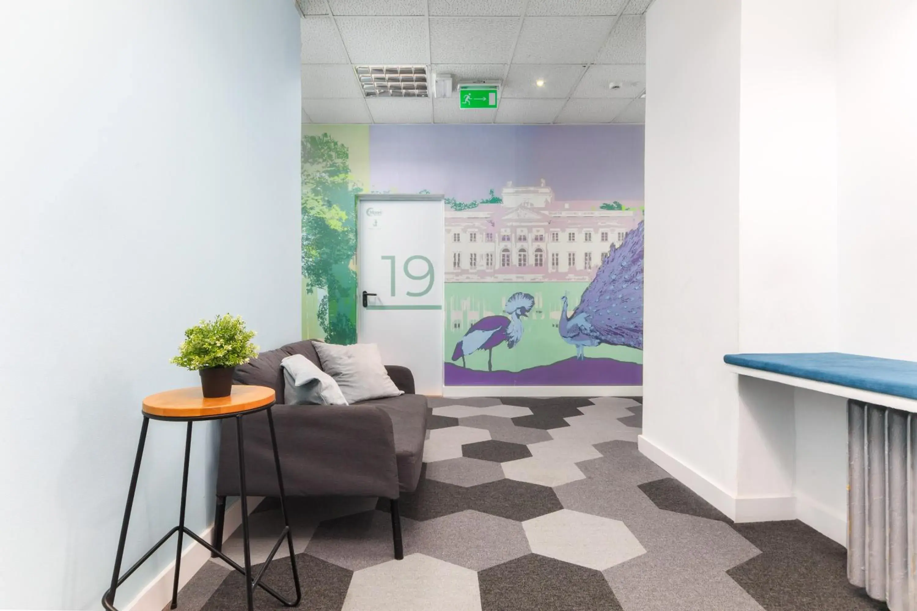 Lobby or reception in Moon Hostel Warszawa Lobby or reception in Moon Hostel Warszawa