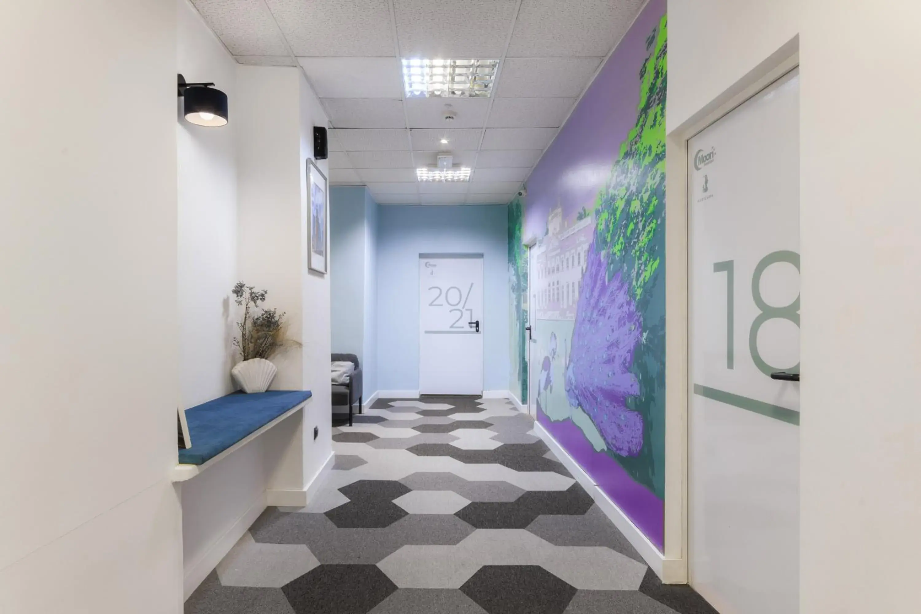 Lobby or reception in Moon Hostel Warszawa Lobby or reception in Moon Hostel Warszawa