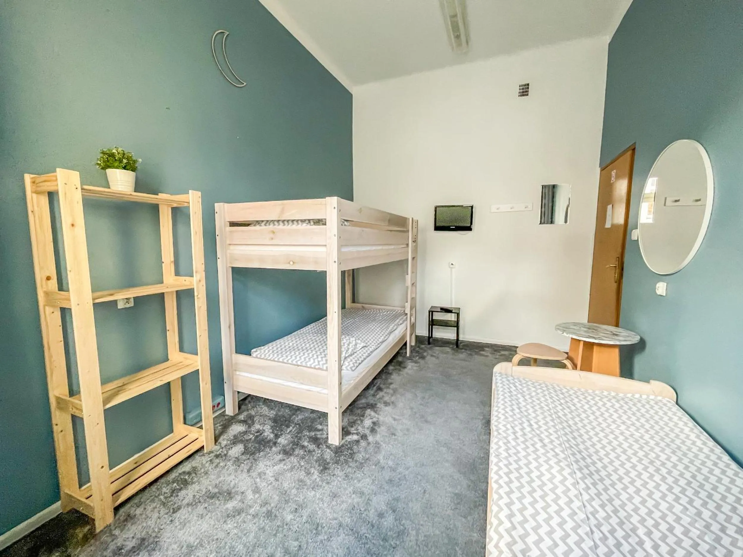 bunk bed, Bed in Moon Hostel Warszawa