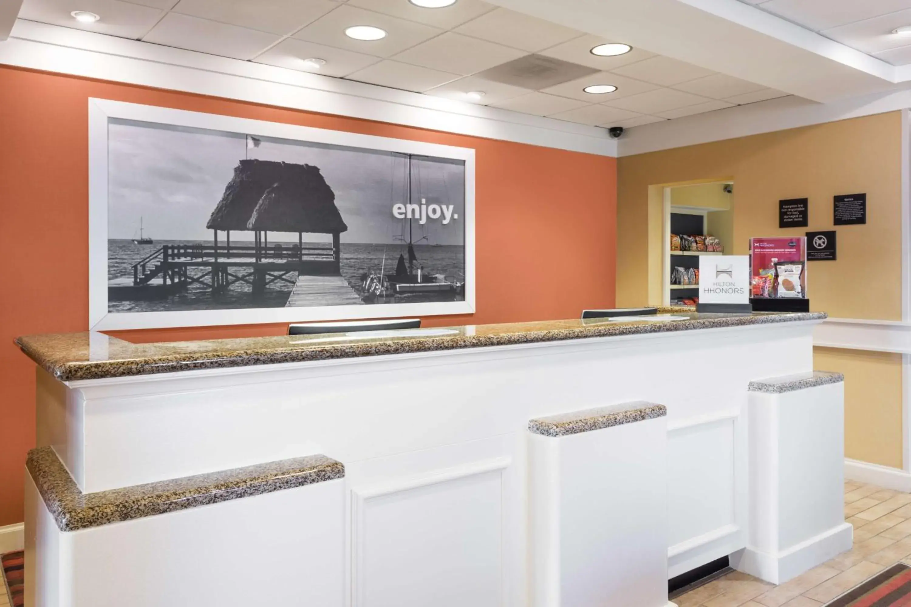 Lobby or reception in Hampton Inn Moss Point Lobby or reception in Hampton Inn Moss Point