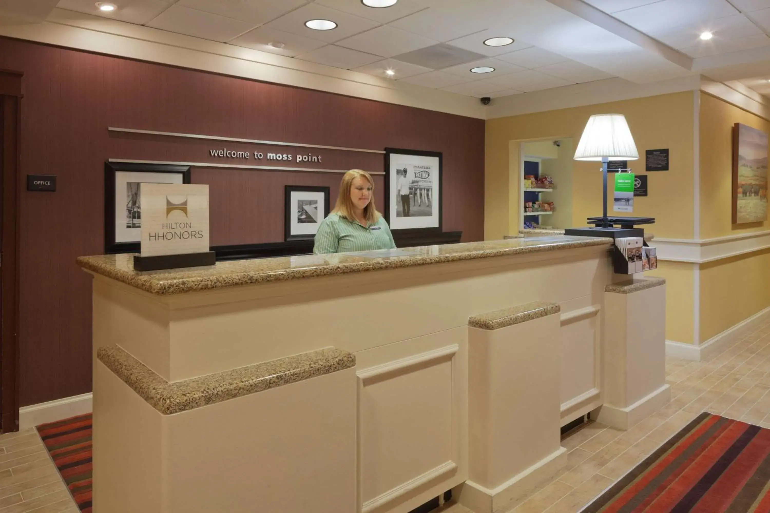 Lobby or reception in Hampton Inn Moss Point Lobby or reception in Hampton Inn Moss Point