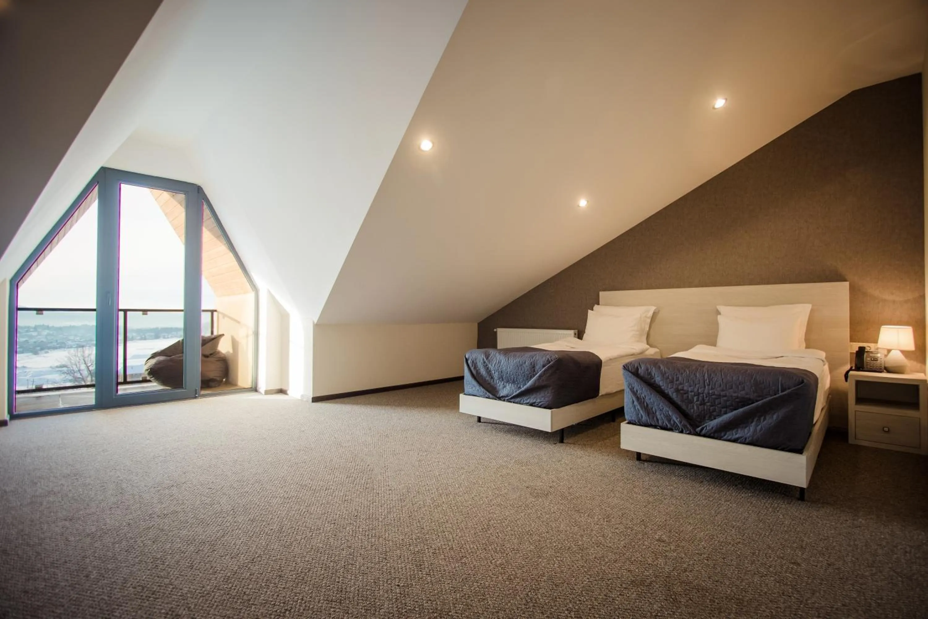 Photo of the whole room, Bed in AuRoom Bakuriani Resort