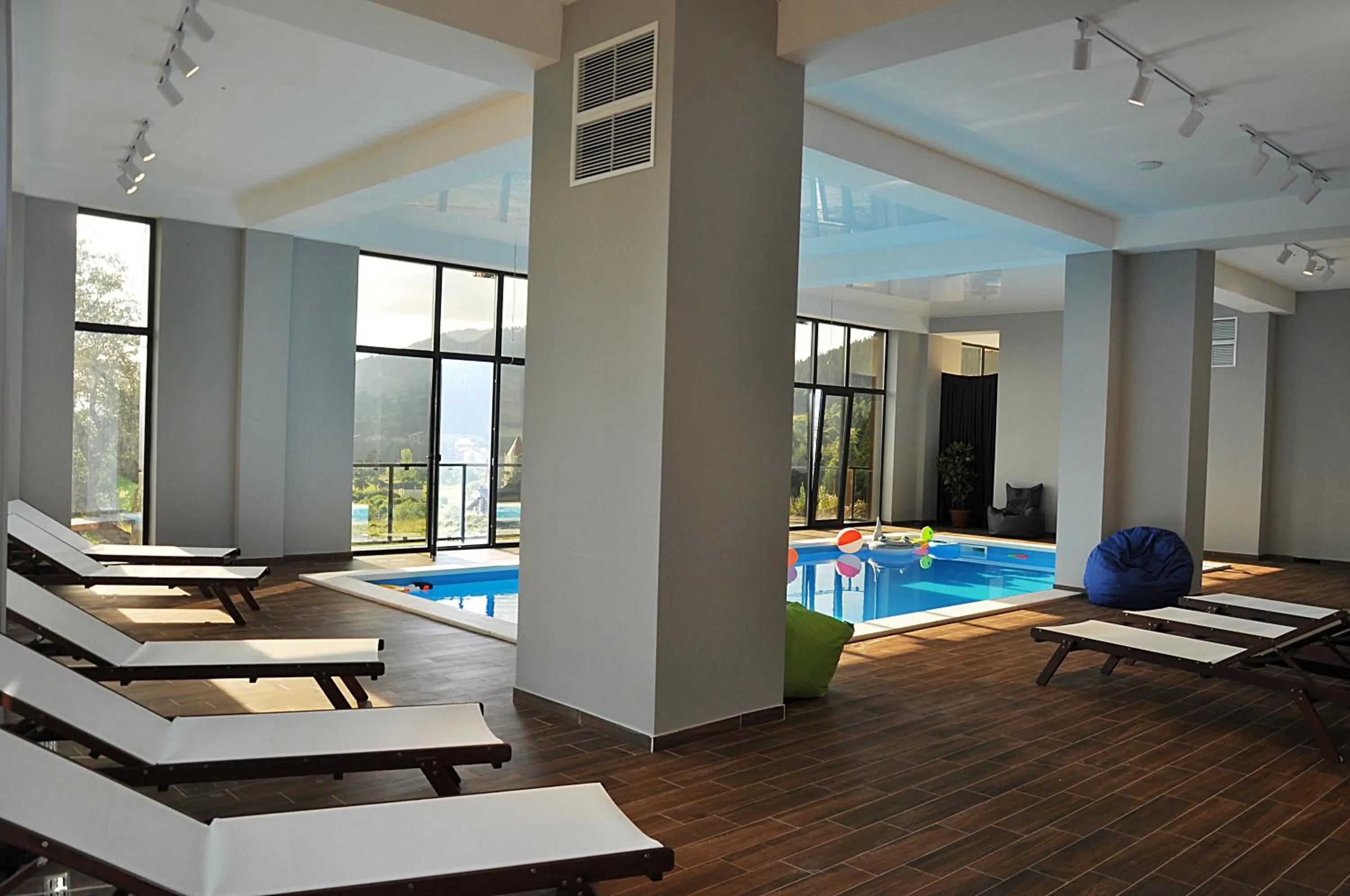 Swimming pool in AuRoom Bakuriani Resort