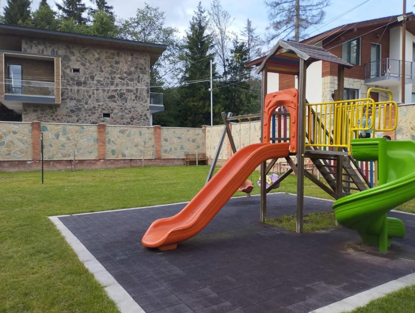 Children play ground in AuRoom Bakuriani Resort
