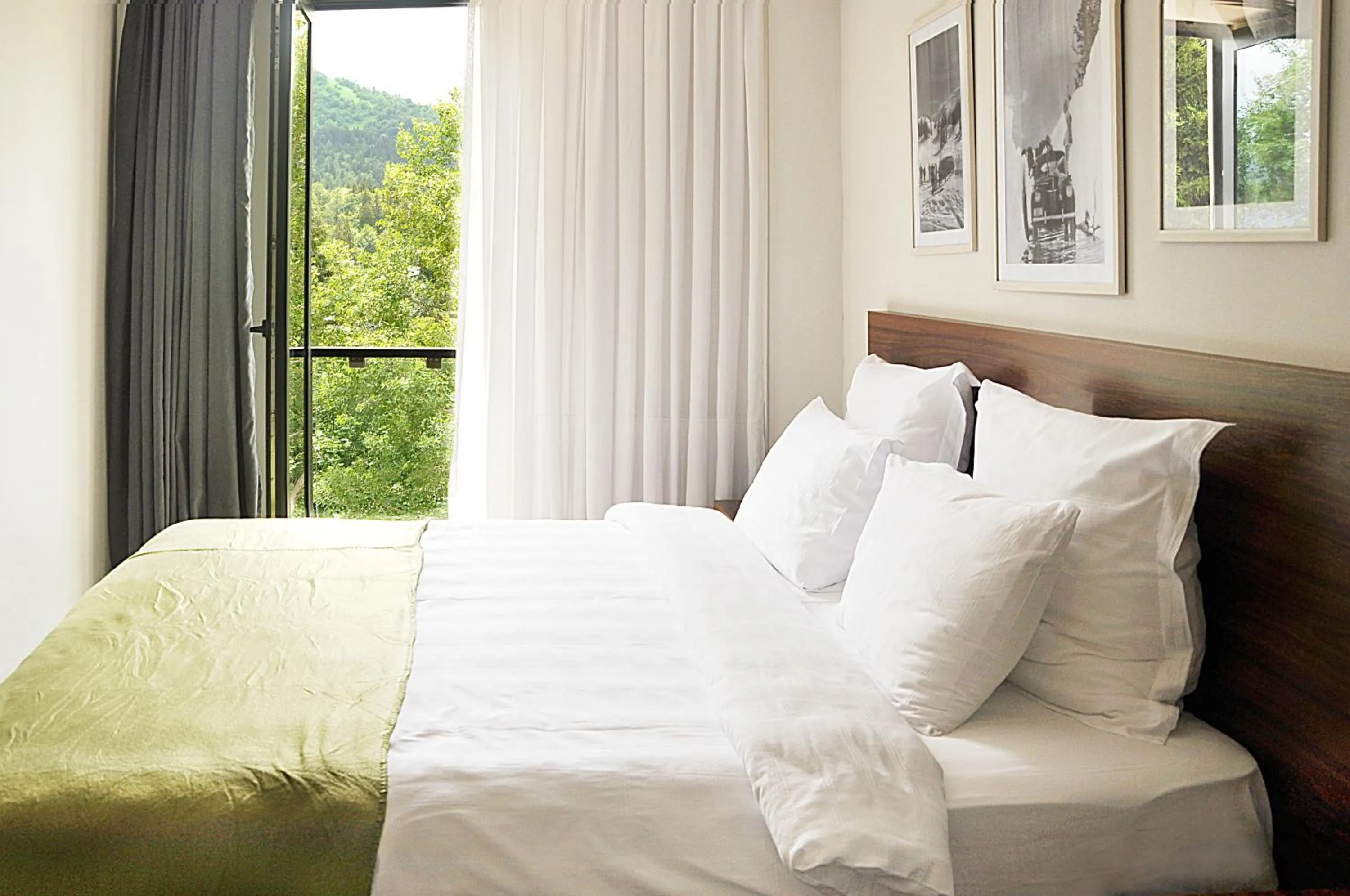 Bedroom, Bed in AuRoom Bakuriani Resort