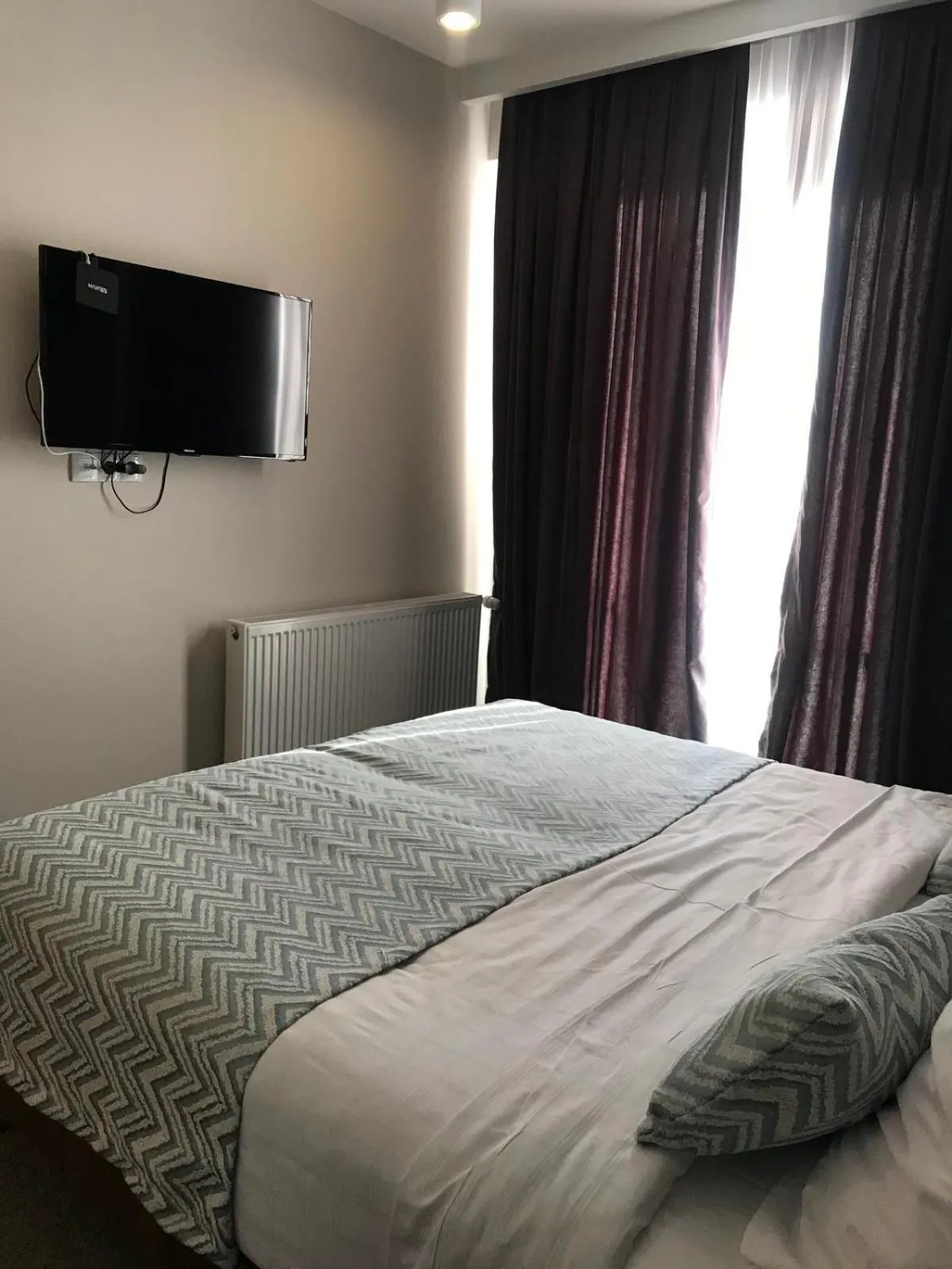 Bed in AuRoom Bakuriani Resort