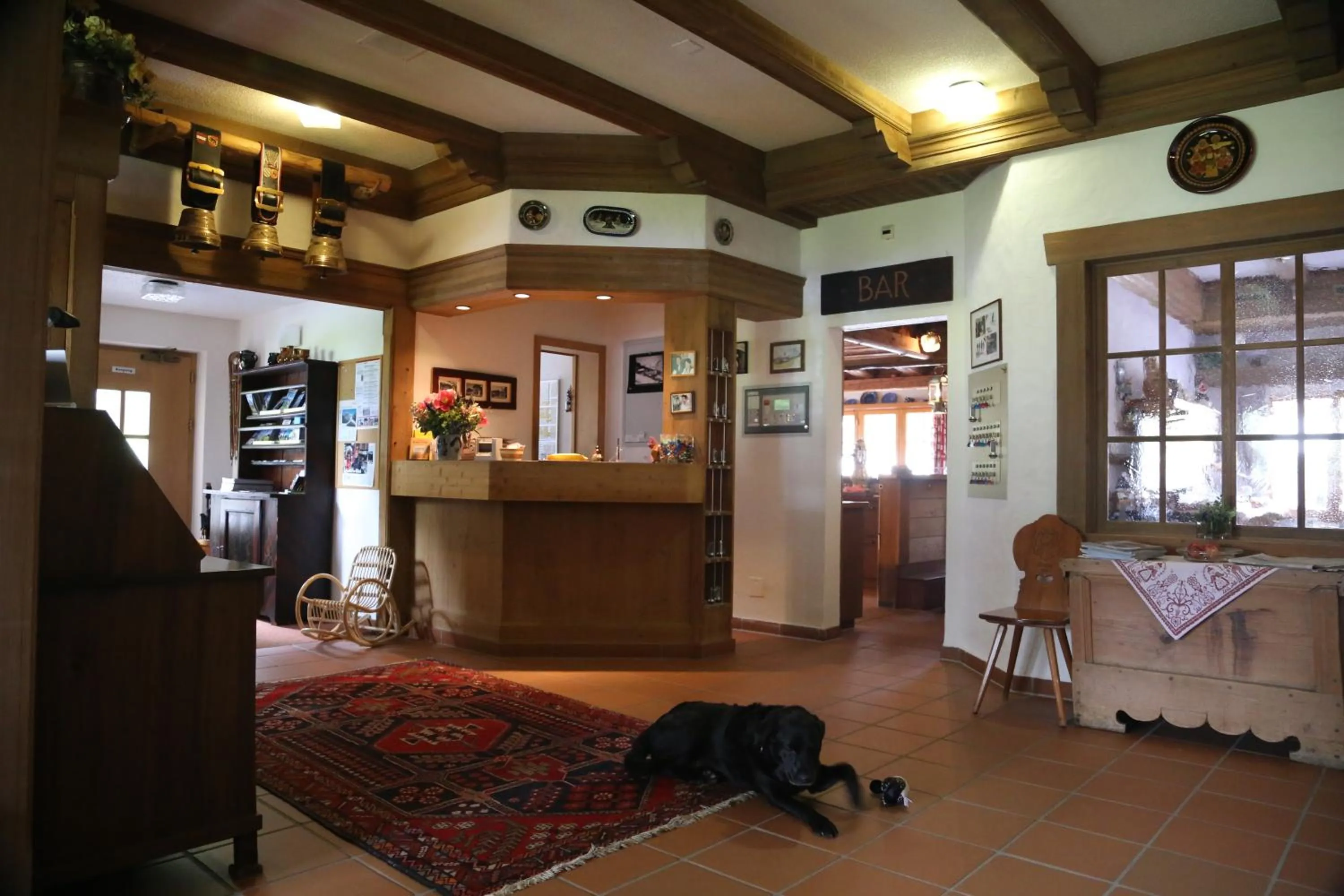 Lobby or reception in Hotel Alte Post