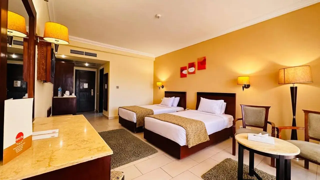 Bed in Regency Plaza Aqua Park and Spa Resort Bed in Regency Plaza Aqua Park and Spa Resort