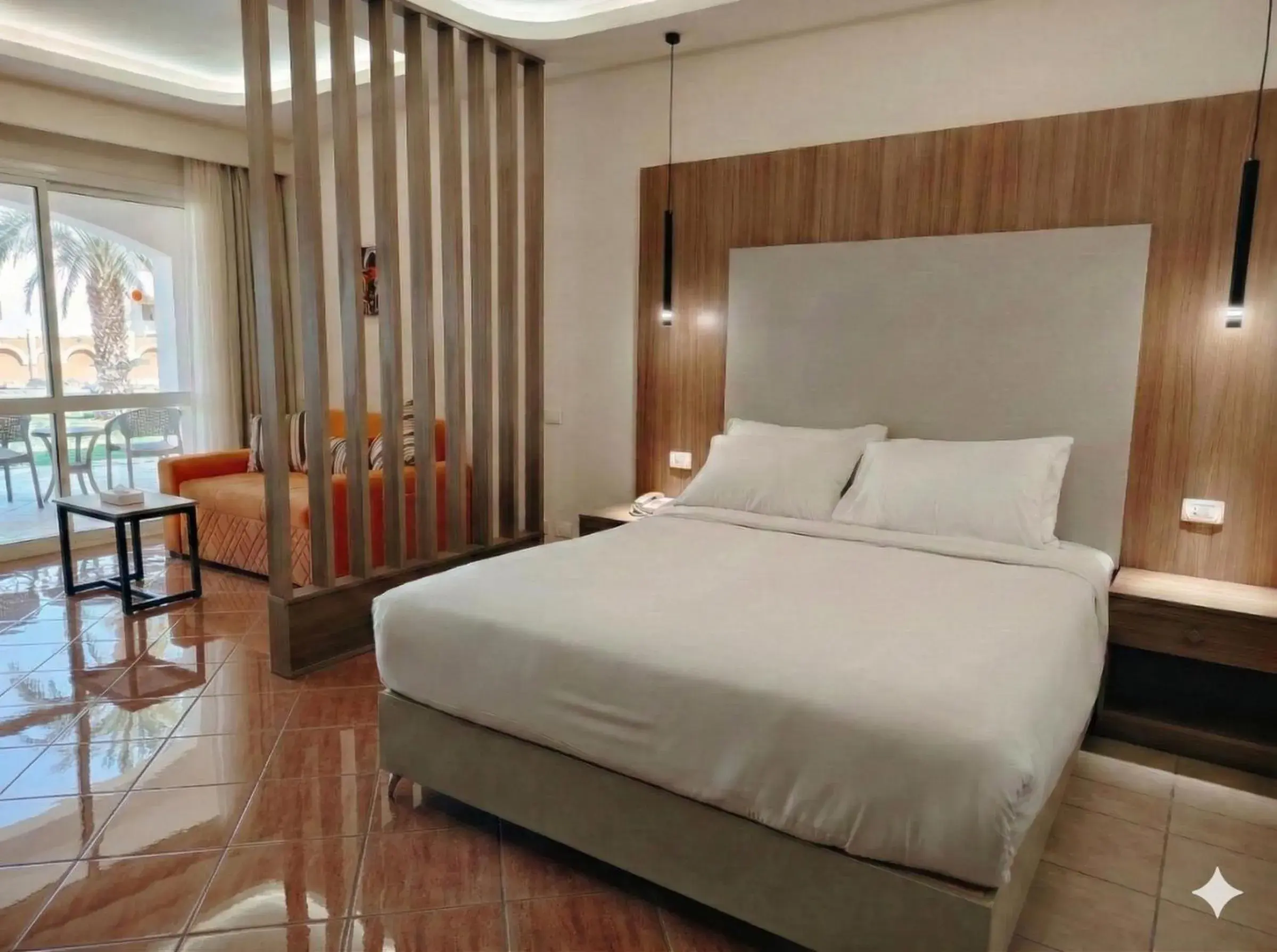 Bed in Regency Plaza Aqua Park and Spa Resort Bed in Regency Plaza Aqua Park and Spa Resort