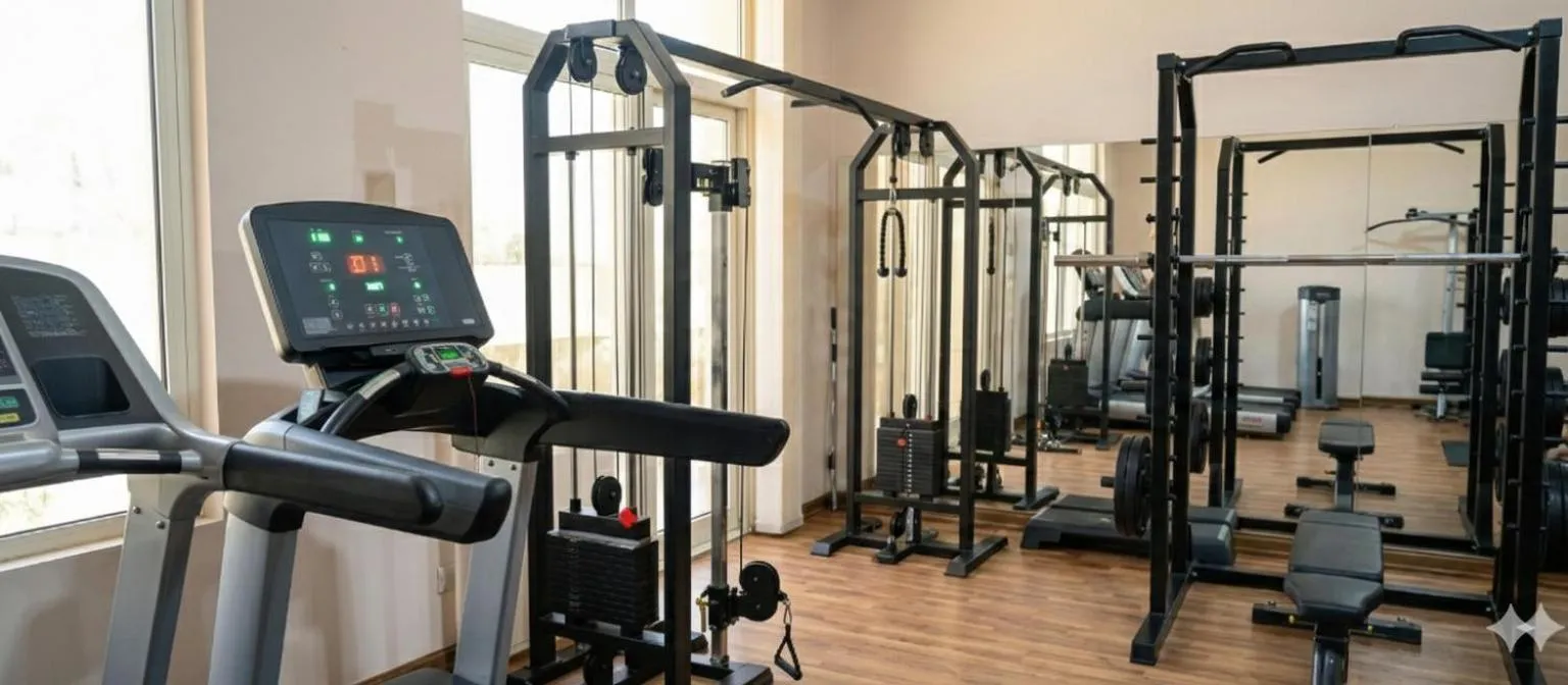 Fitness centre/facilities in Regency Plaza Aqua Park and Spa Resort