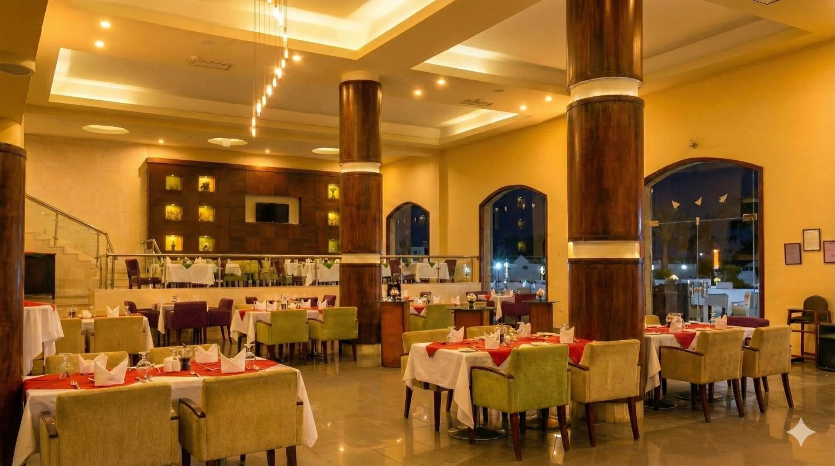 Restaurant/places to eat in Regency Plaza Aqua Park and Spa Resort