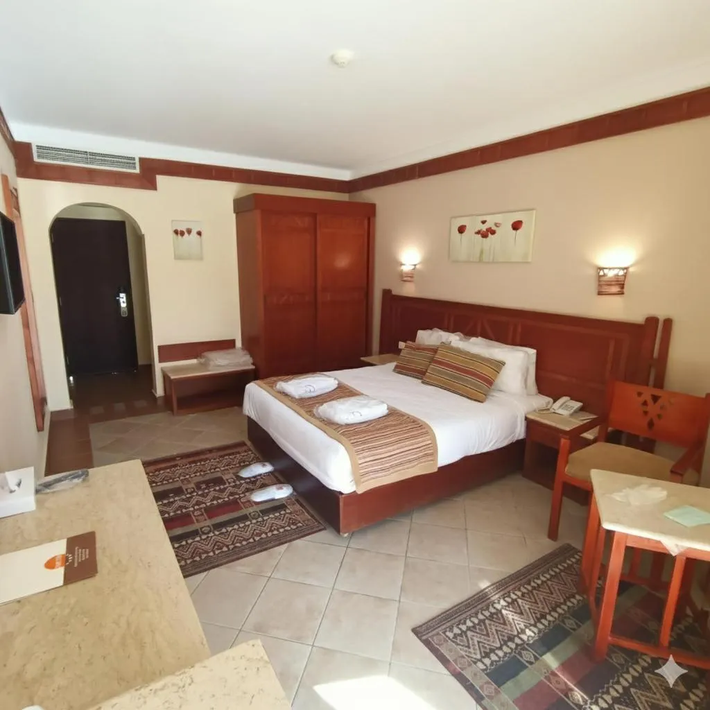 Bed in Regency Plaza Aqua Park and Spa Resort