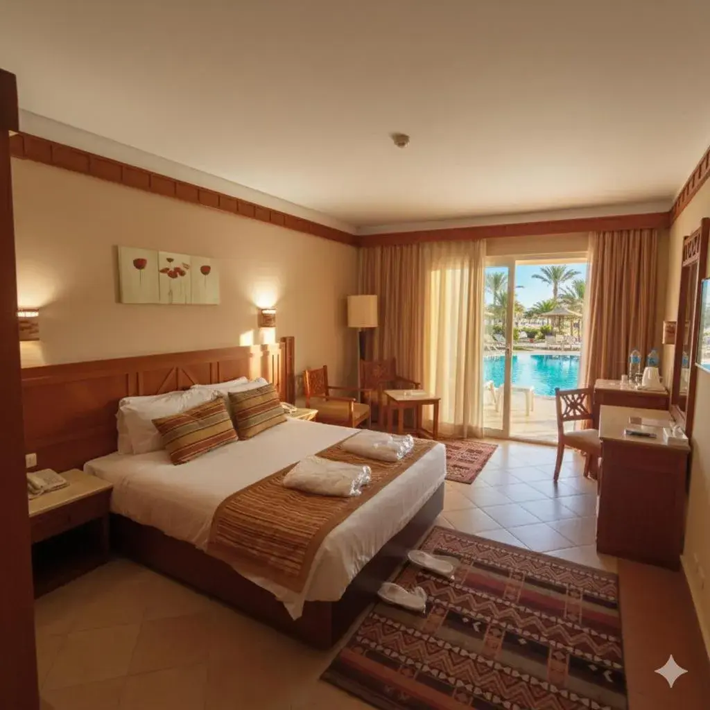 Bed in Regency Plaza Aqua Park and Spa Resort Bed in Regency Plaza Aqua Park and Spa Resort