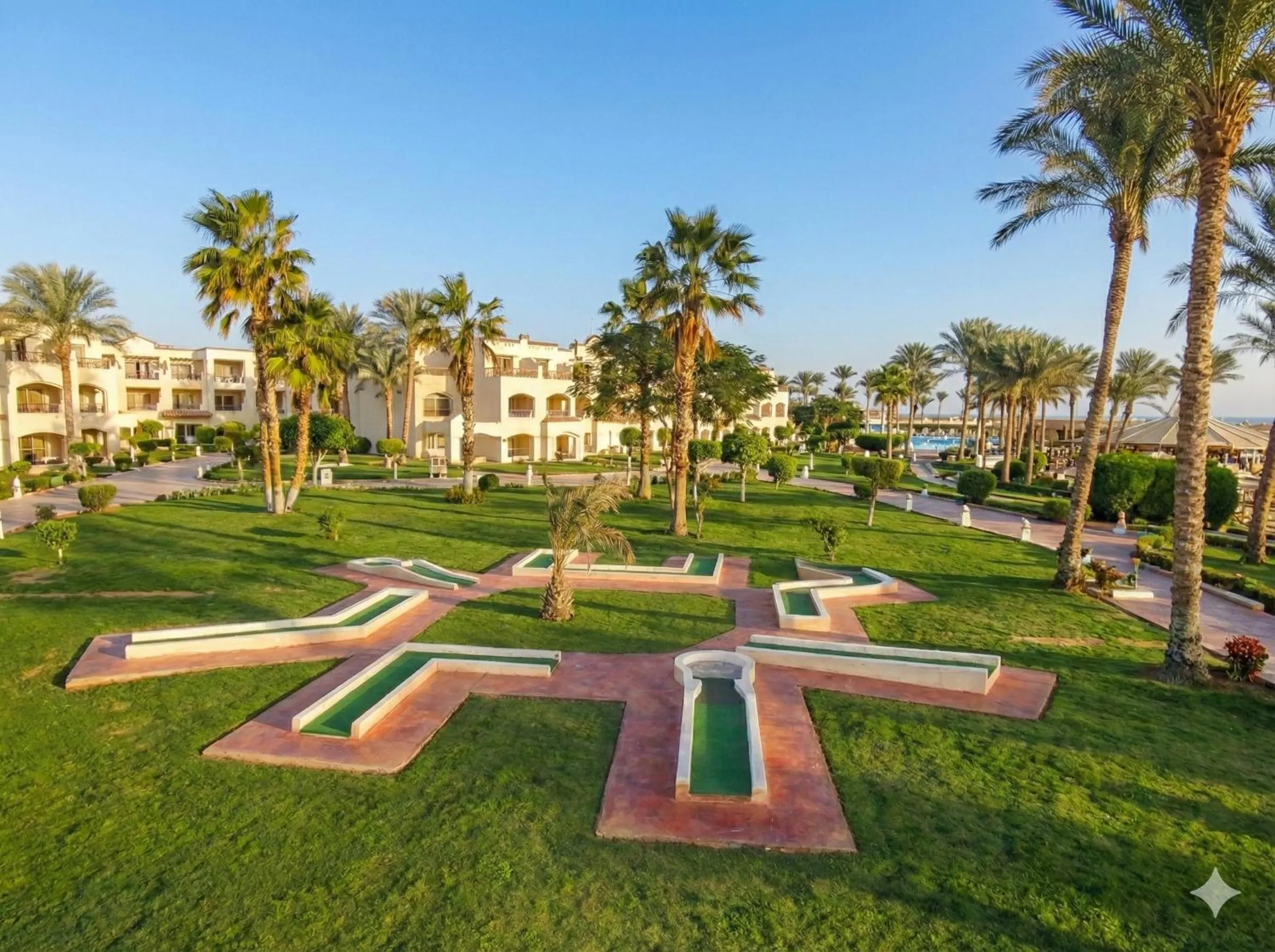 Minigolf in Regency Plaza Aqua Park and Spa Resort