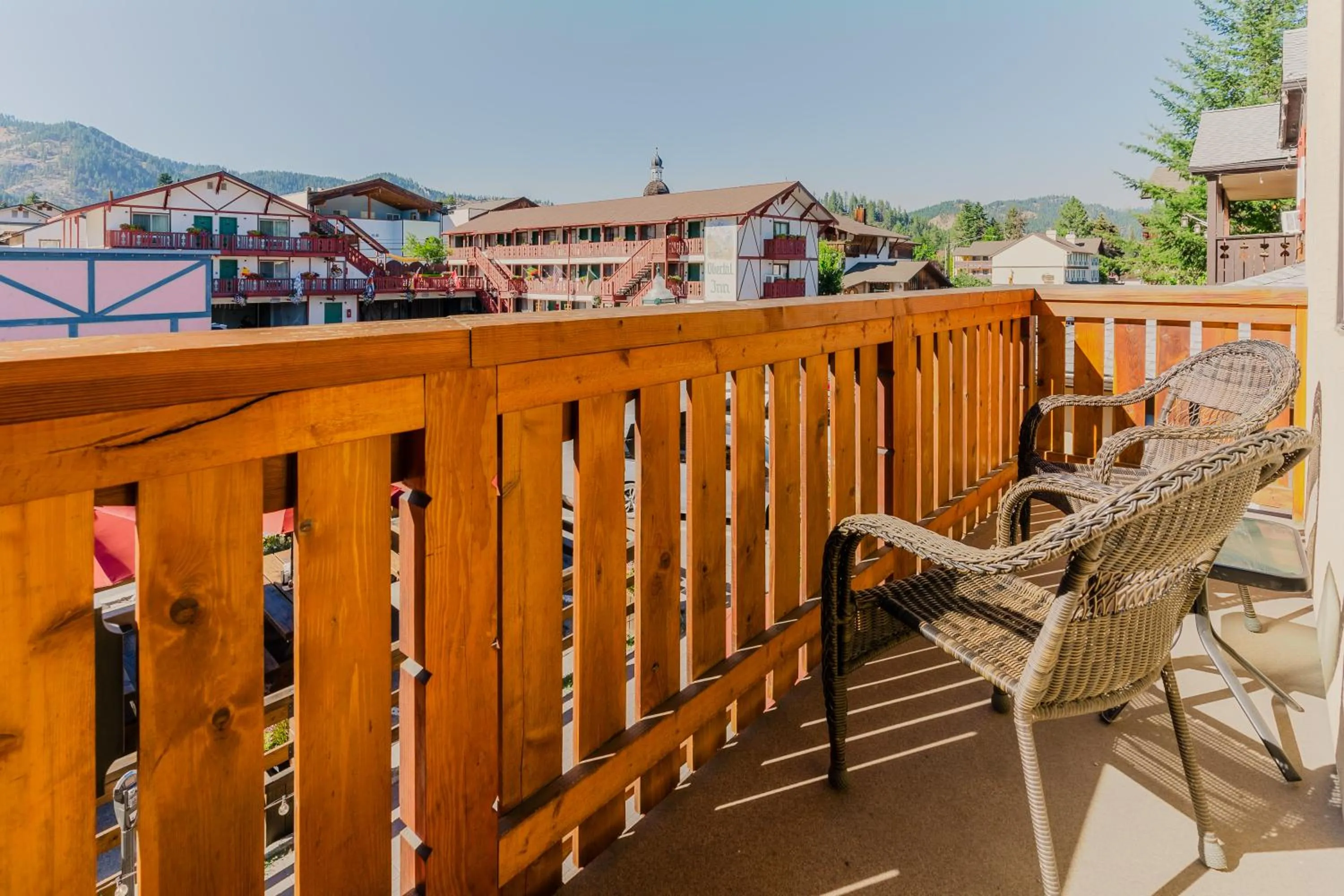 Balcony/Terrace in Obertal Inn
