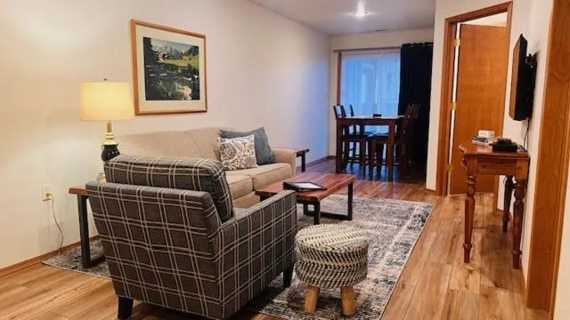 Seating area in Obertal Inn