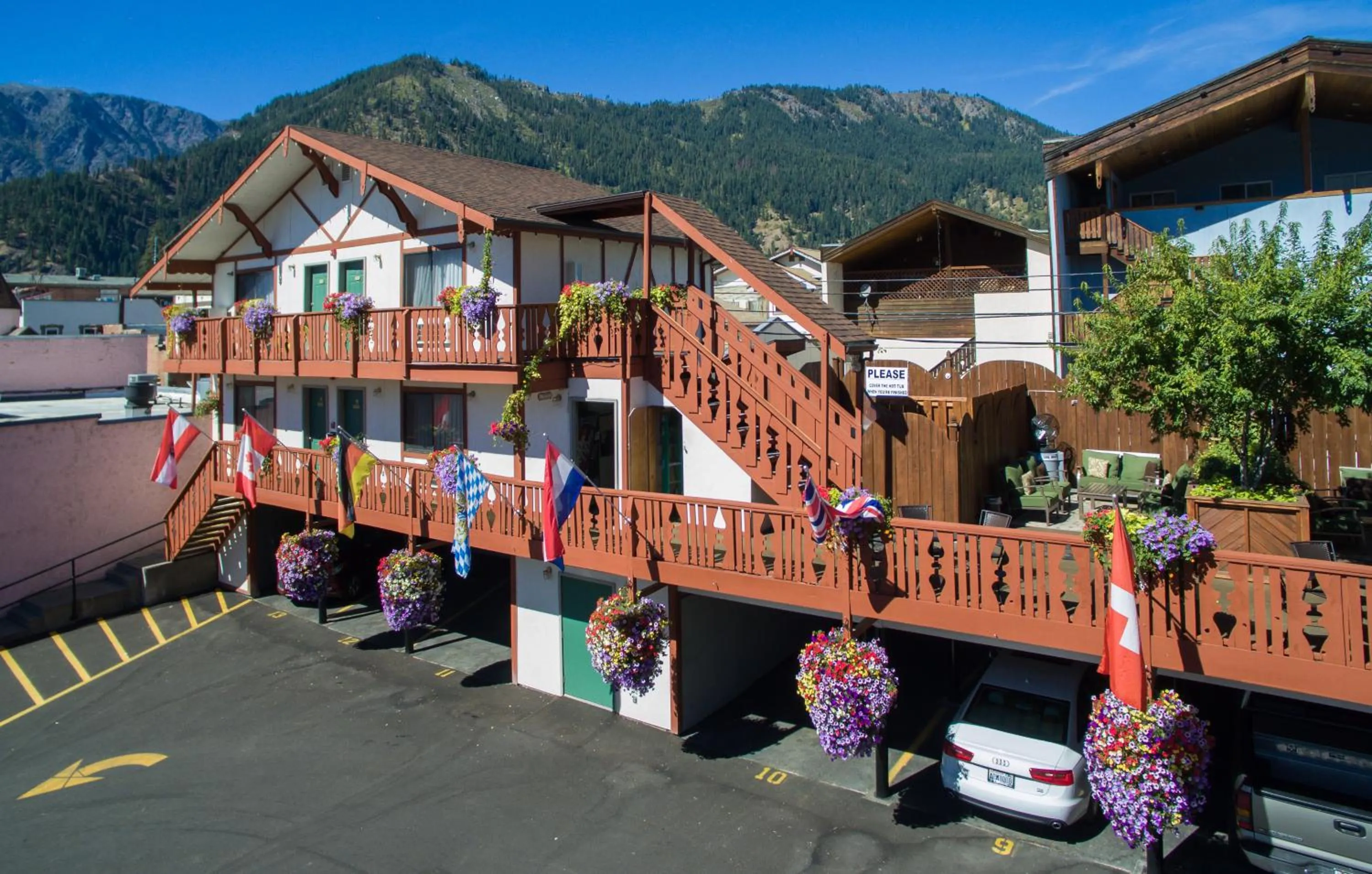 Property building in Obertal Inn