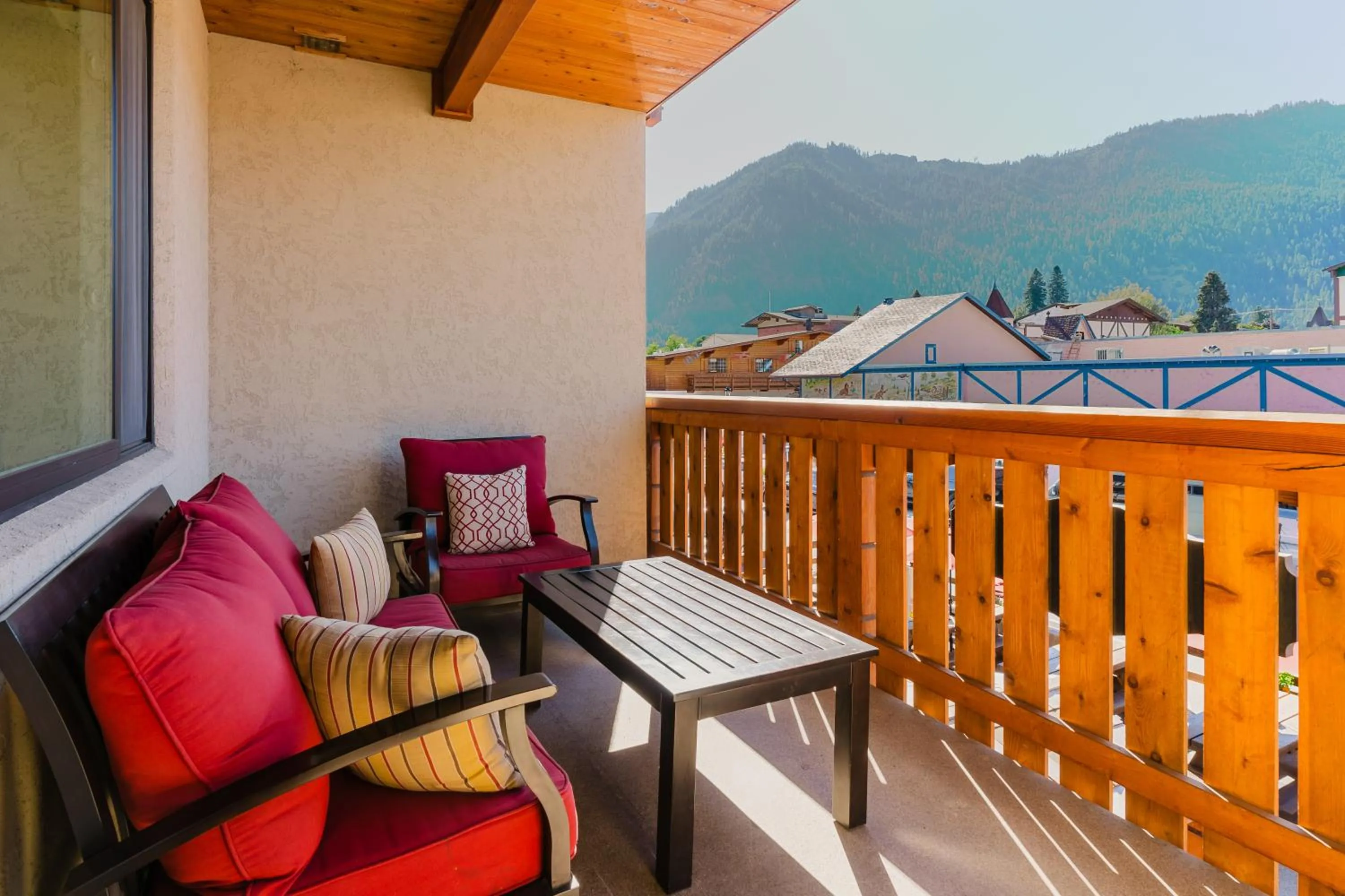 Balcony/Terrace in Obertal Inn