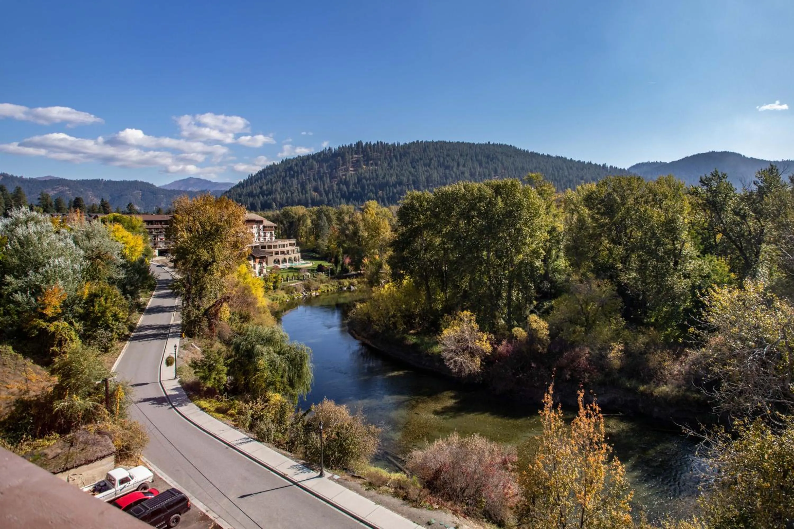 Mountain view in Obertal Inn