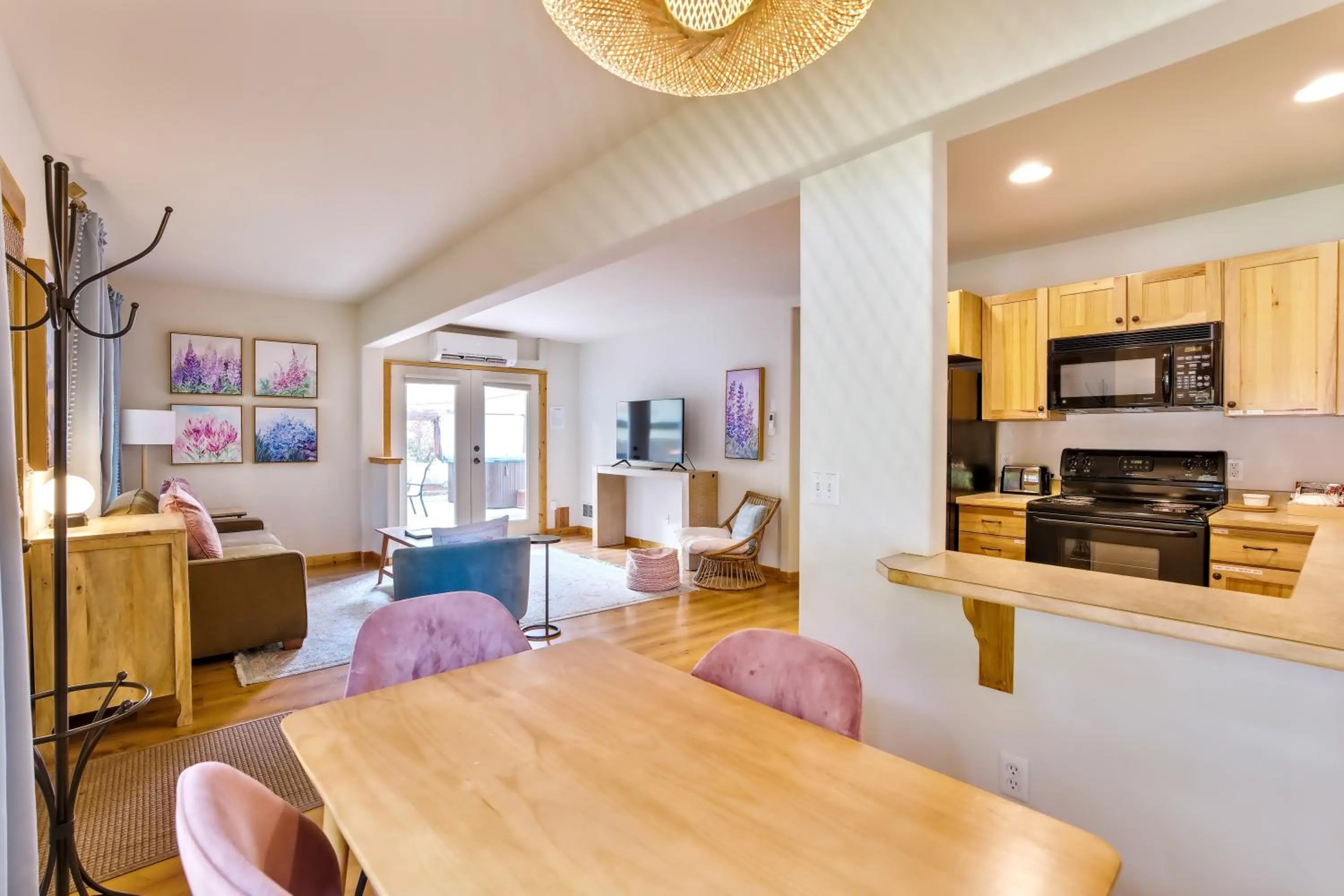 Kitchen or kitchenette in Obertal Inn