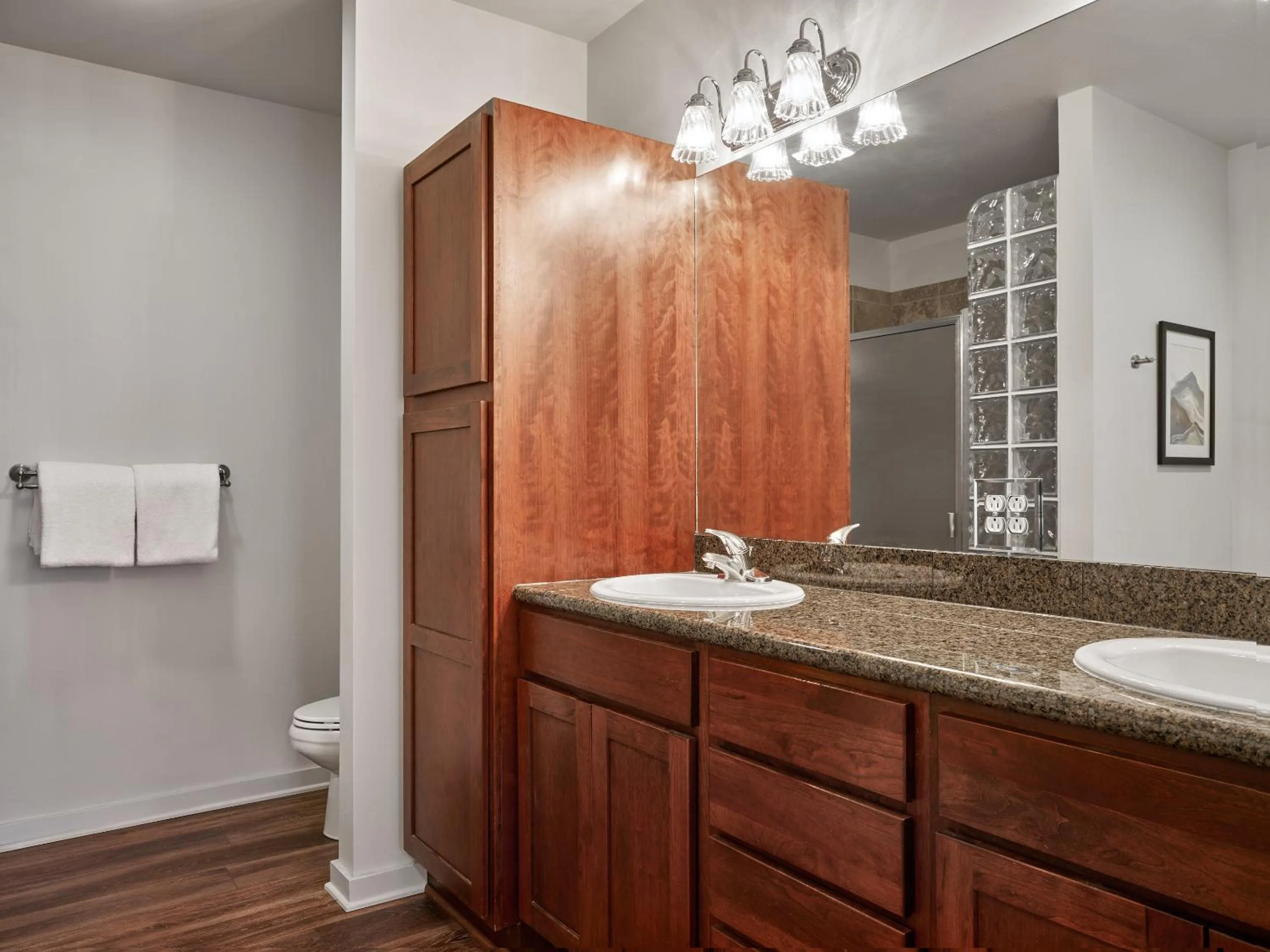 Bathroom in Obertal Inn