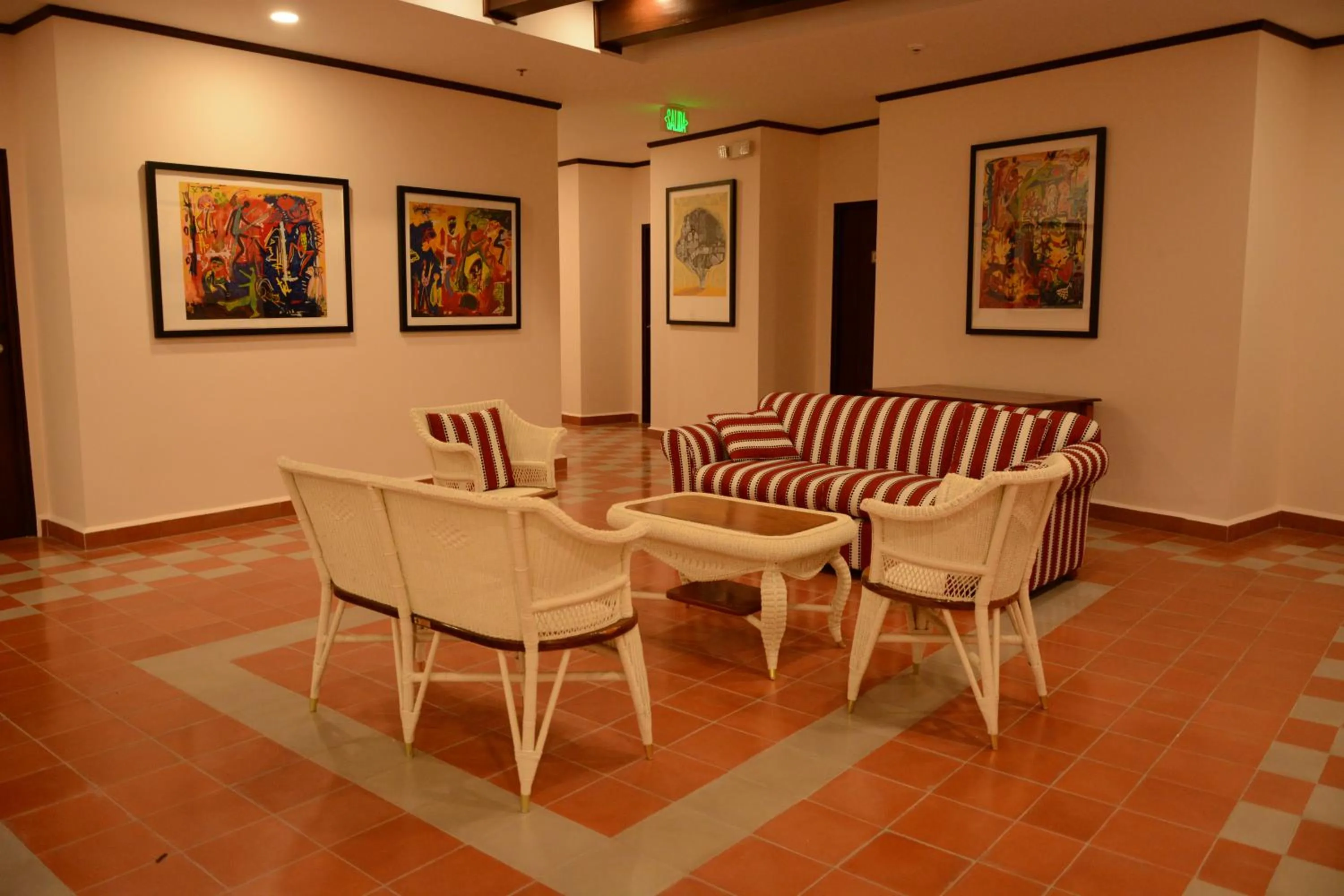 Living room in Hotel La Recolección