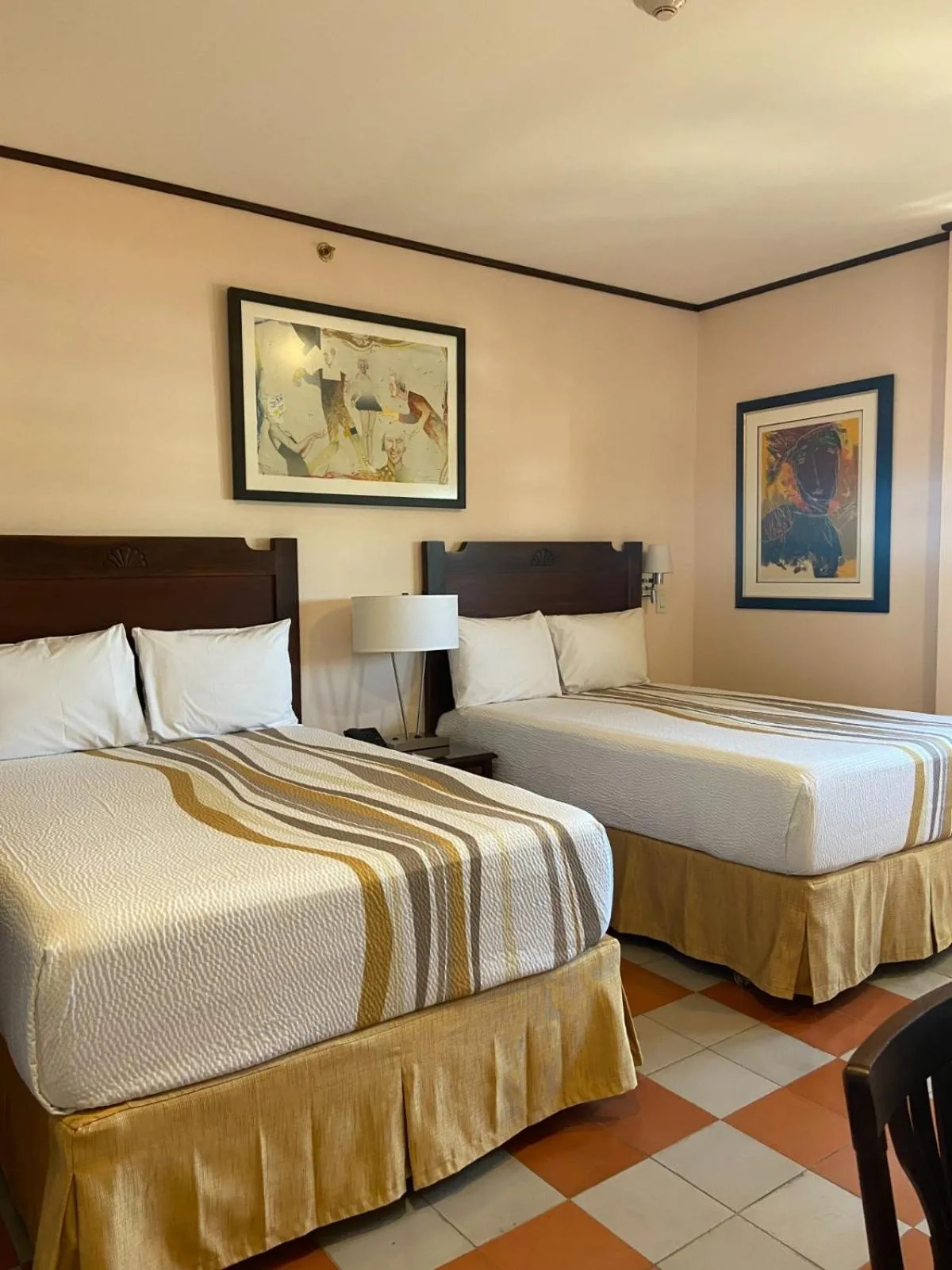 Bed in Hotel La Recolección