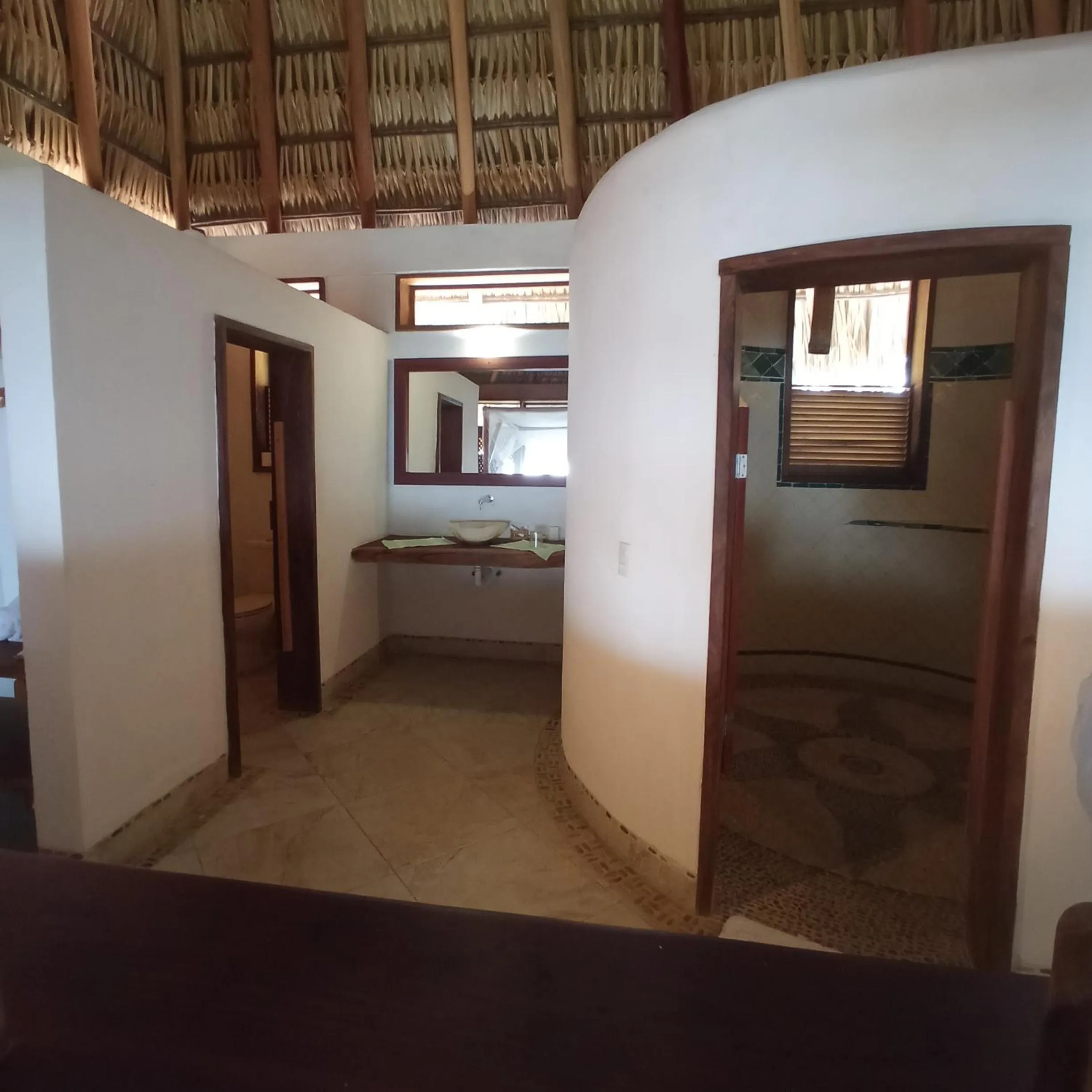 Bathroom, Bed in Zazil Retreat