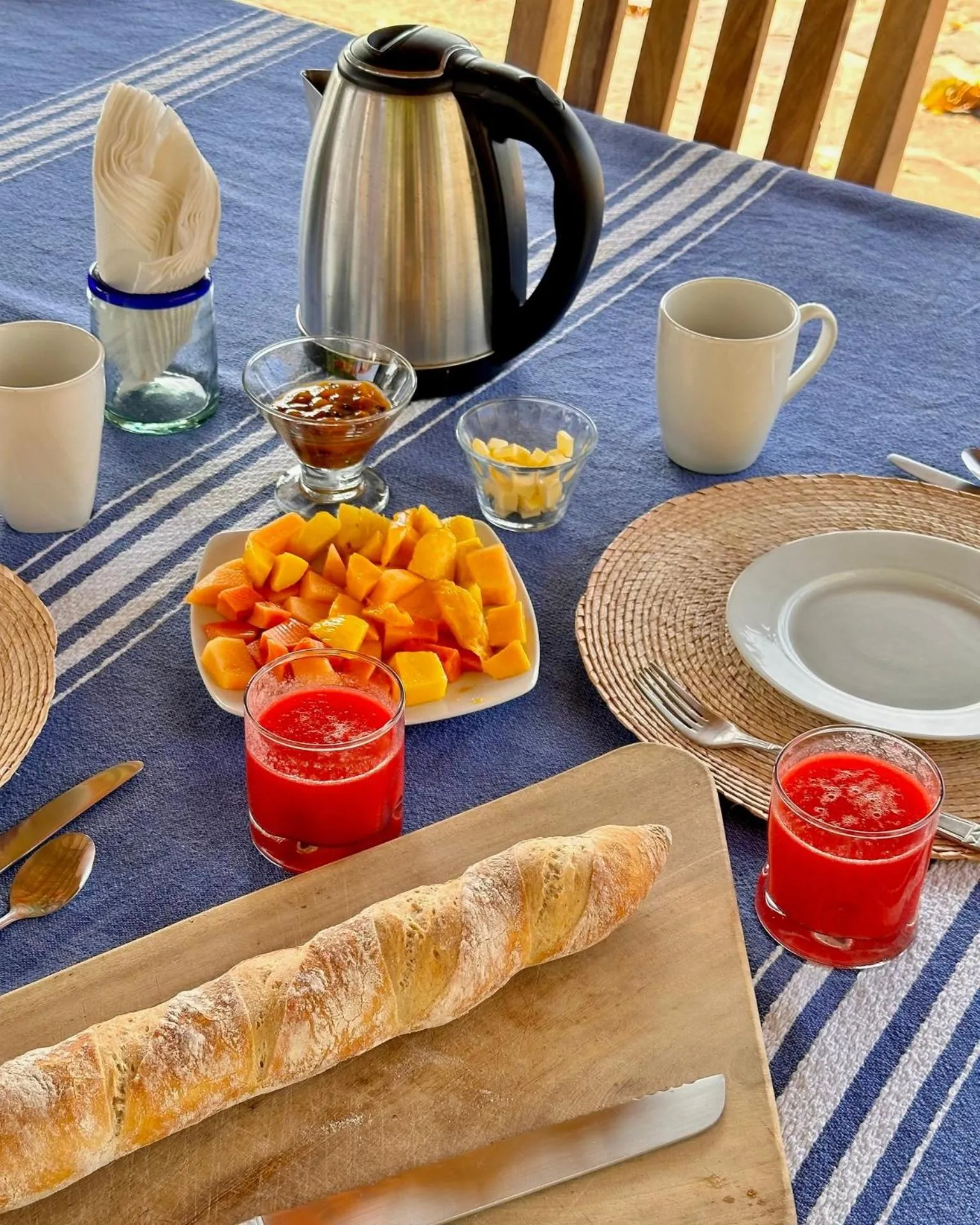 Breakfast in Zazil Retreat