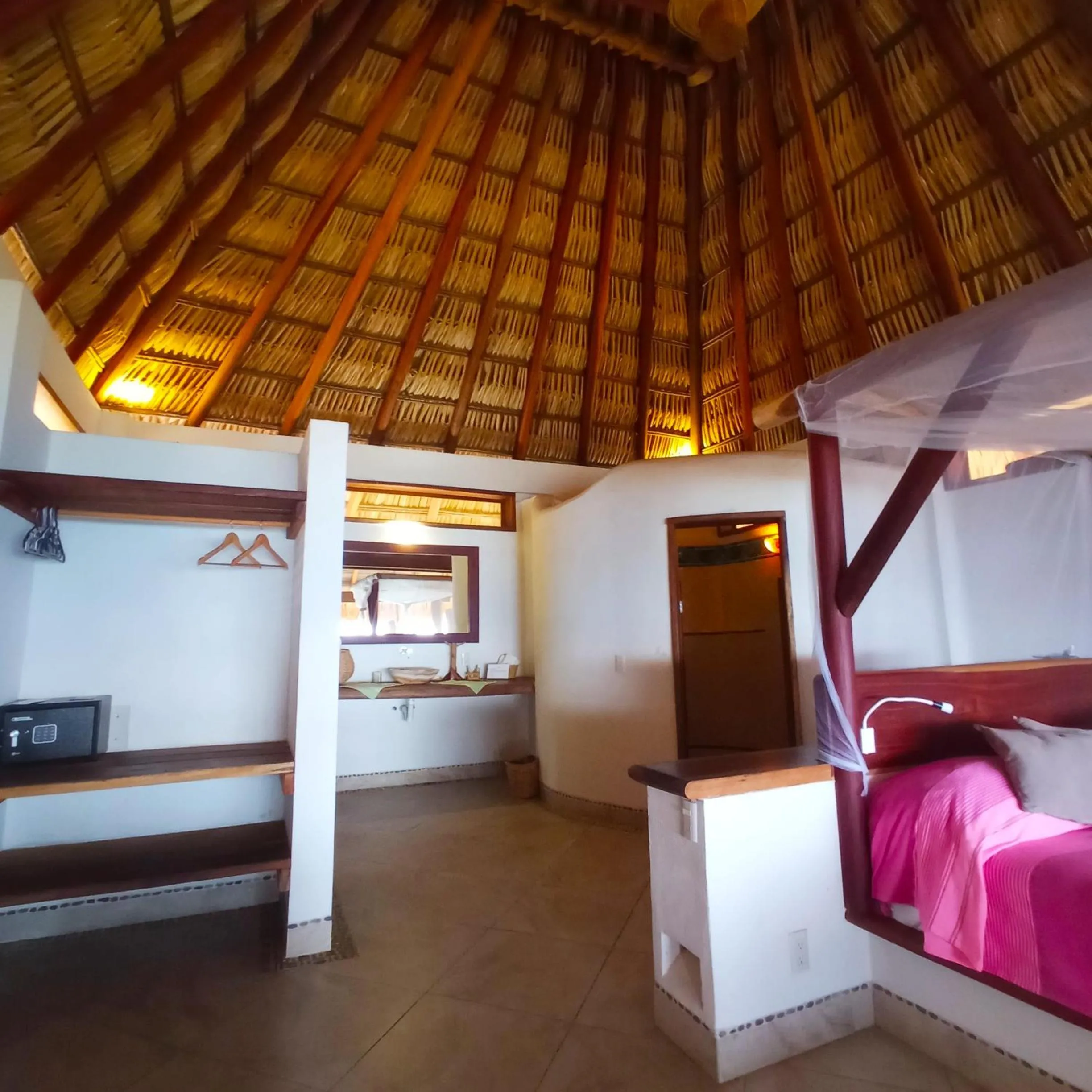 Bathroom, Bed in Zazil Retreat