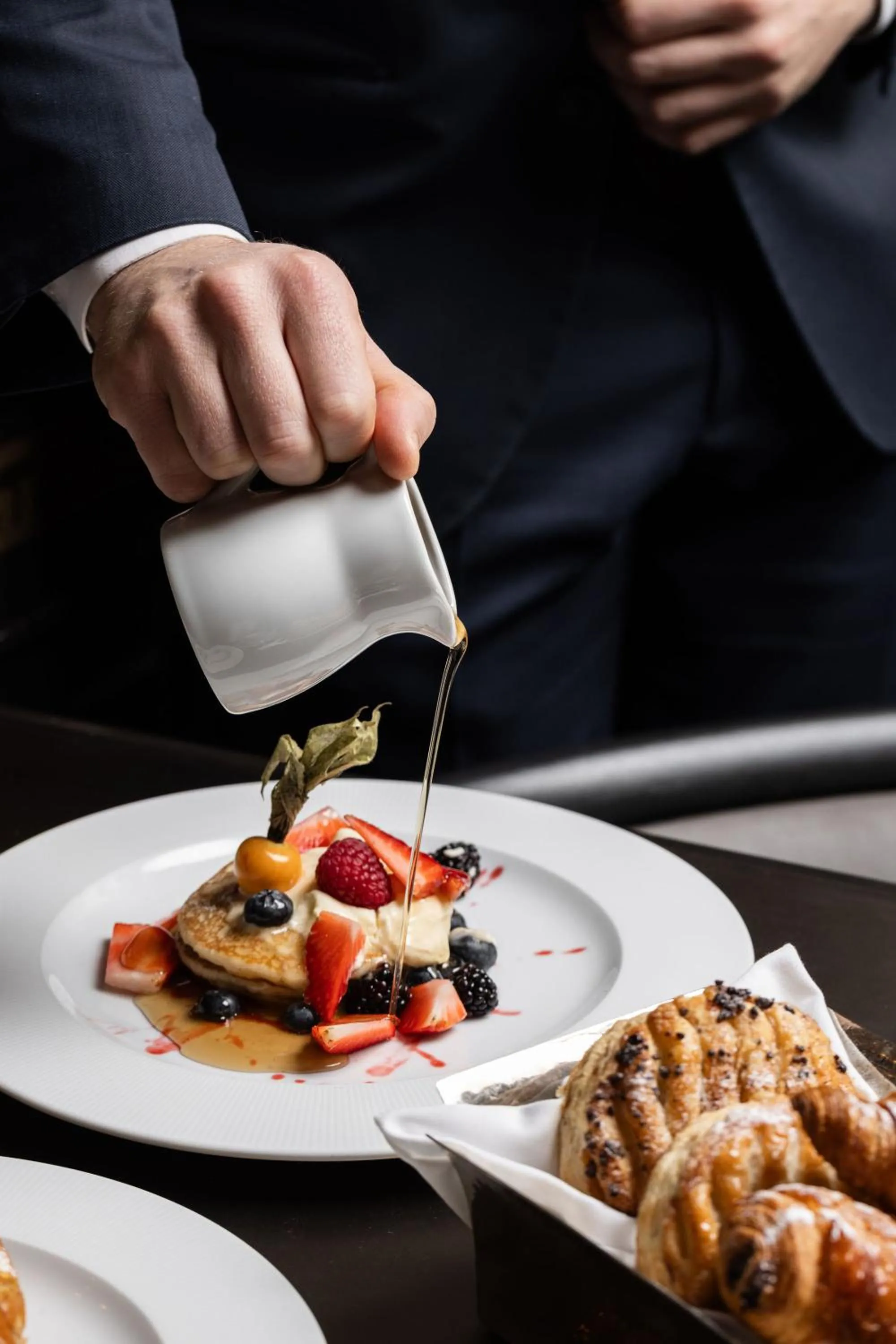 Food close-up in 60 Hyde Park Gate Hotel