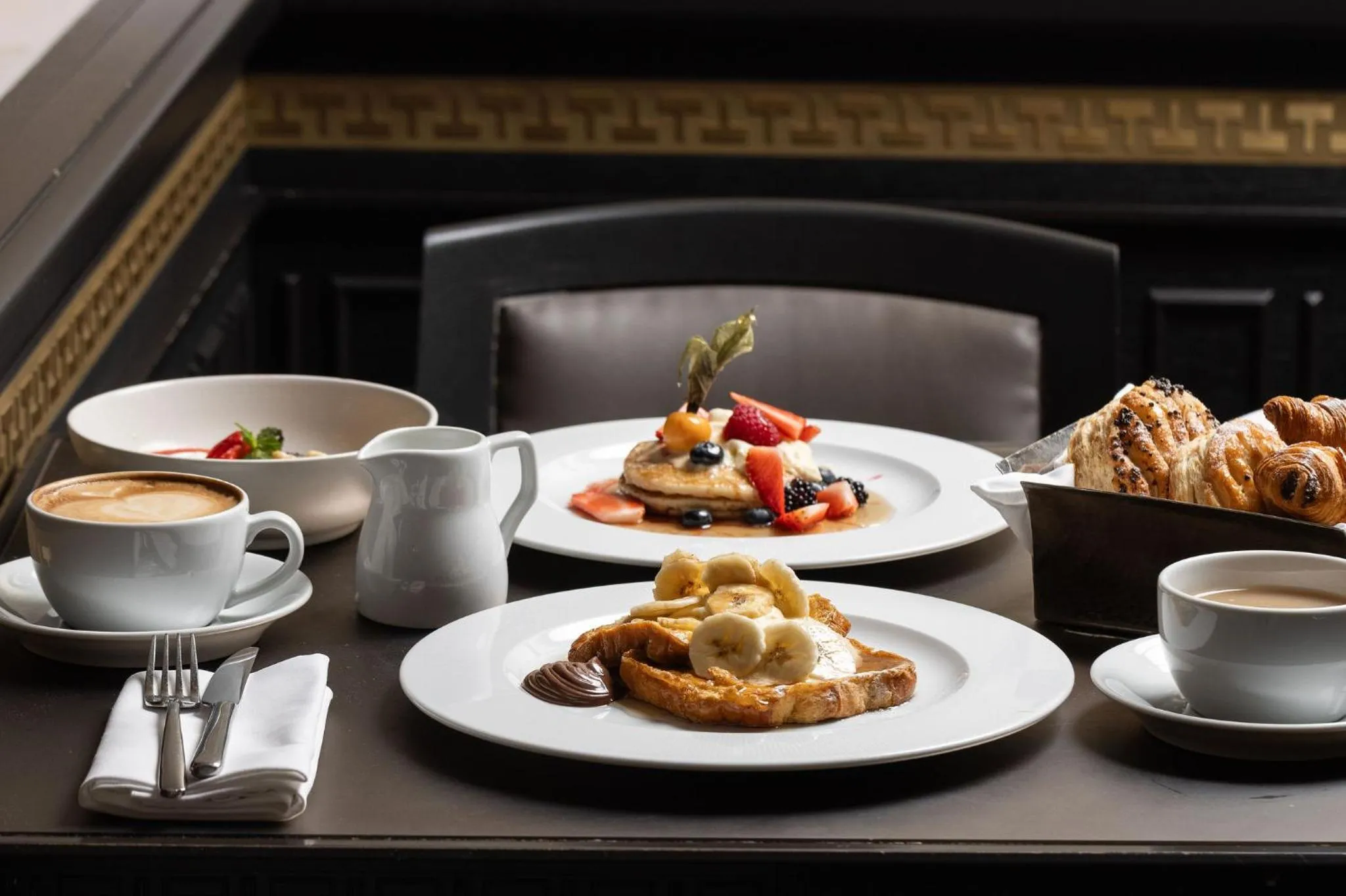 Food close-up in 60 Hyde Park Gate Hotel