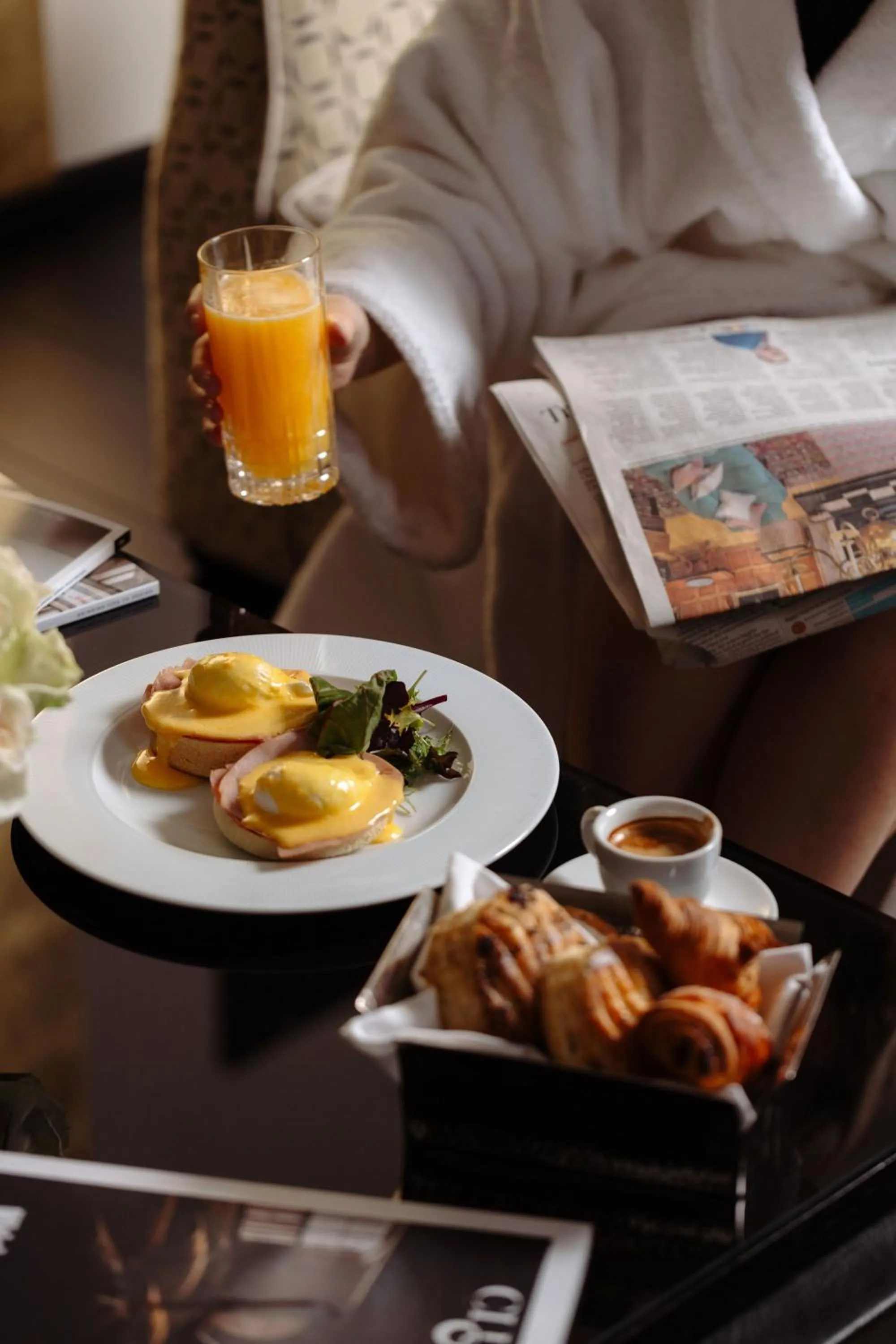 Food and drinks in 60 Hyde Park Gate Hotel