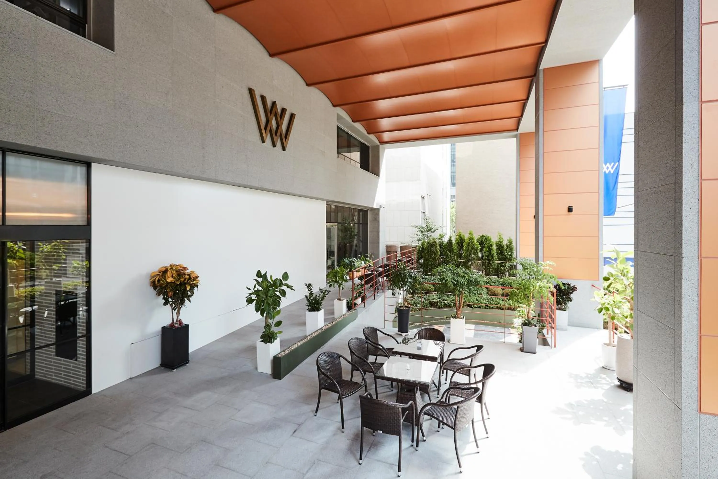 Balcony/Terrace in Hotel NewV