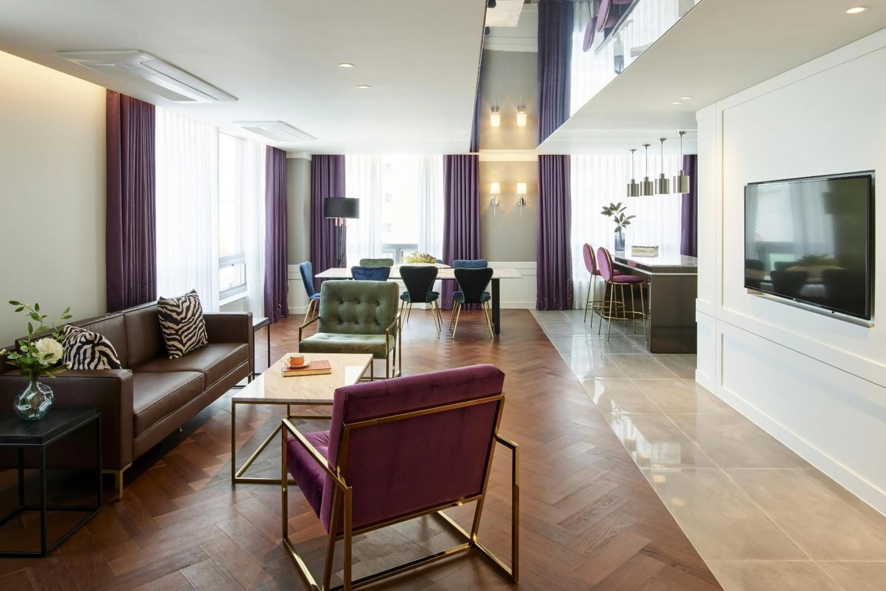 Living room in Hotel NewV