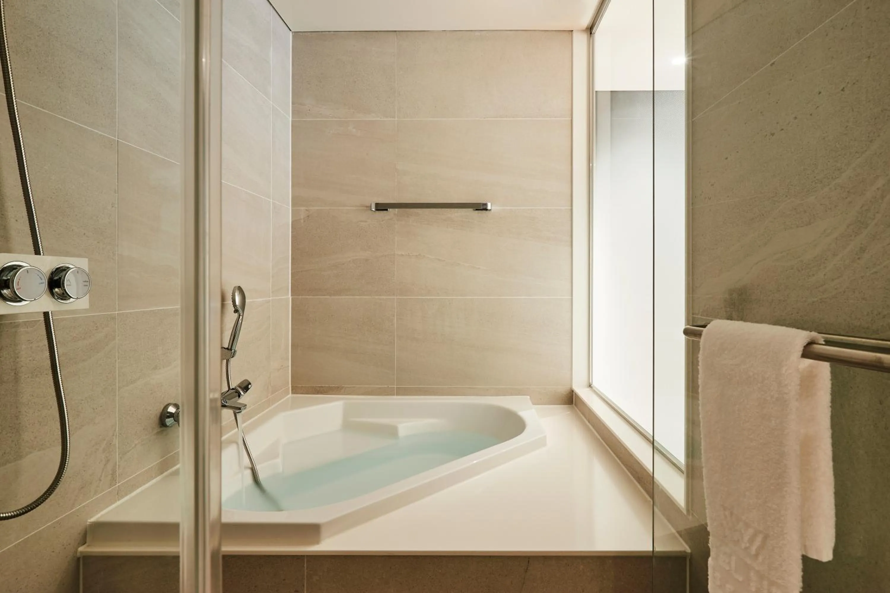 Bathroom in Hotel NewV