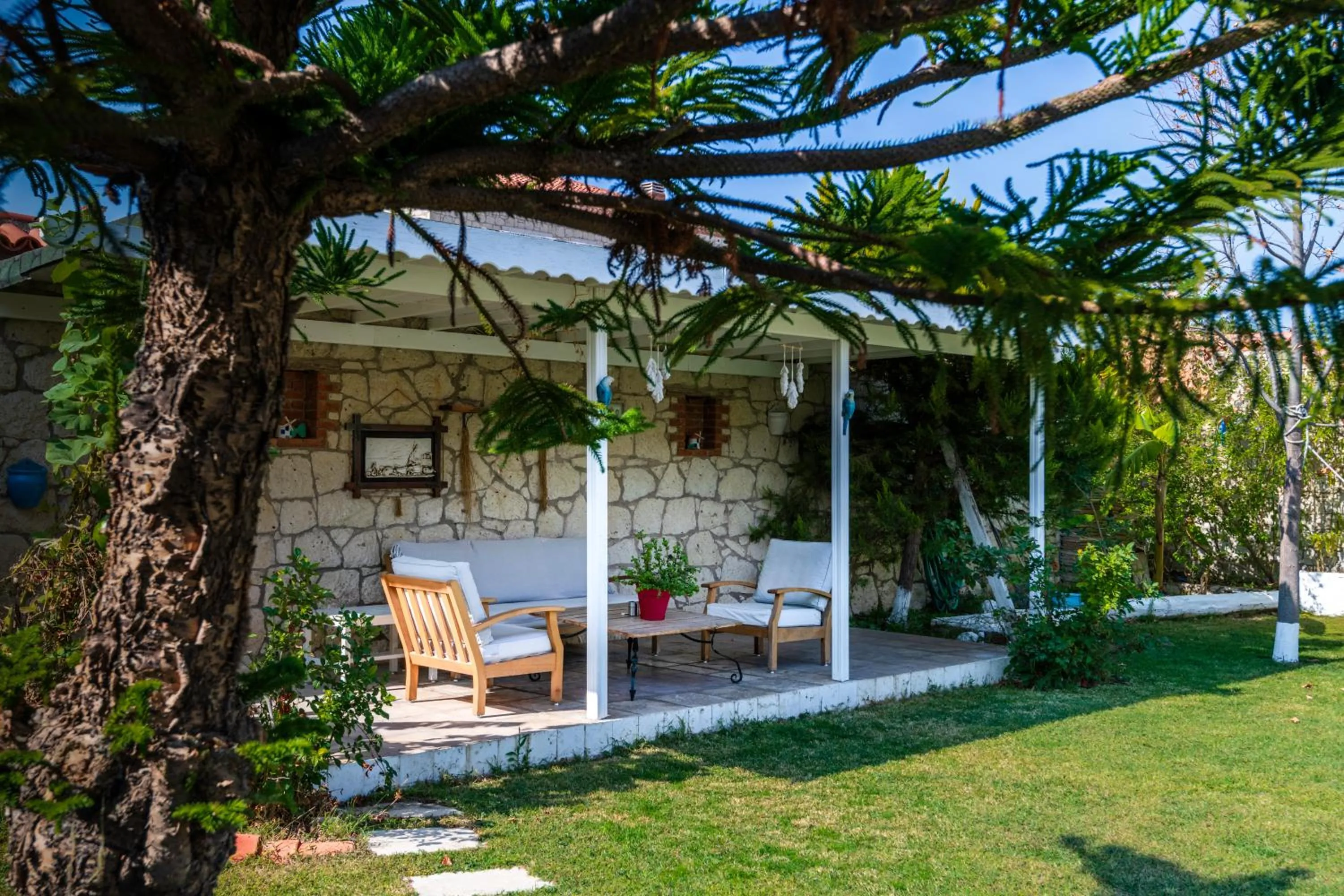 Garden view in Alacati Koclu Konagi Hotel