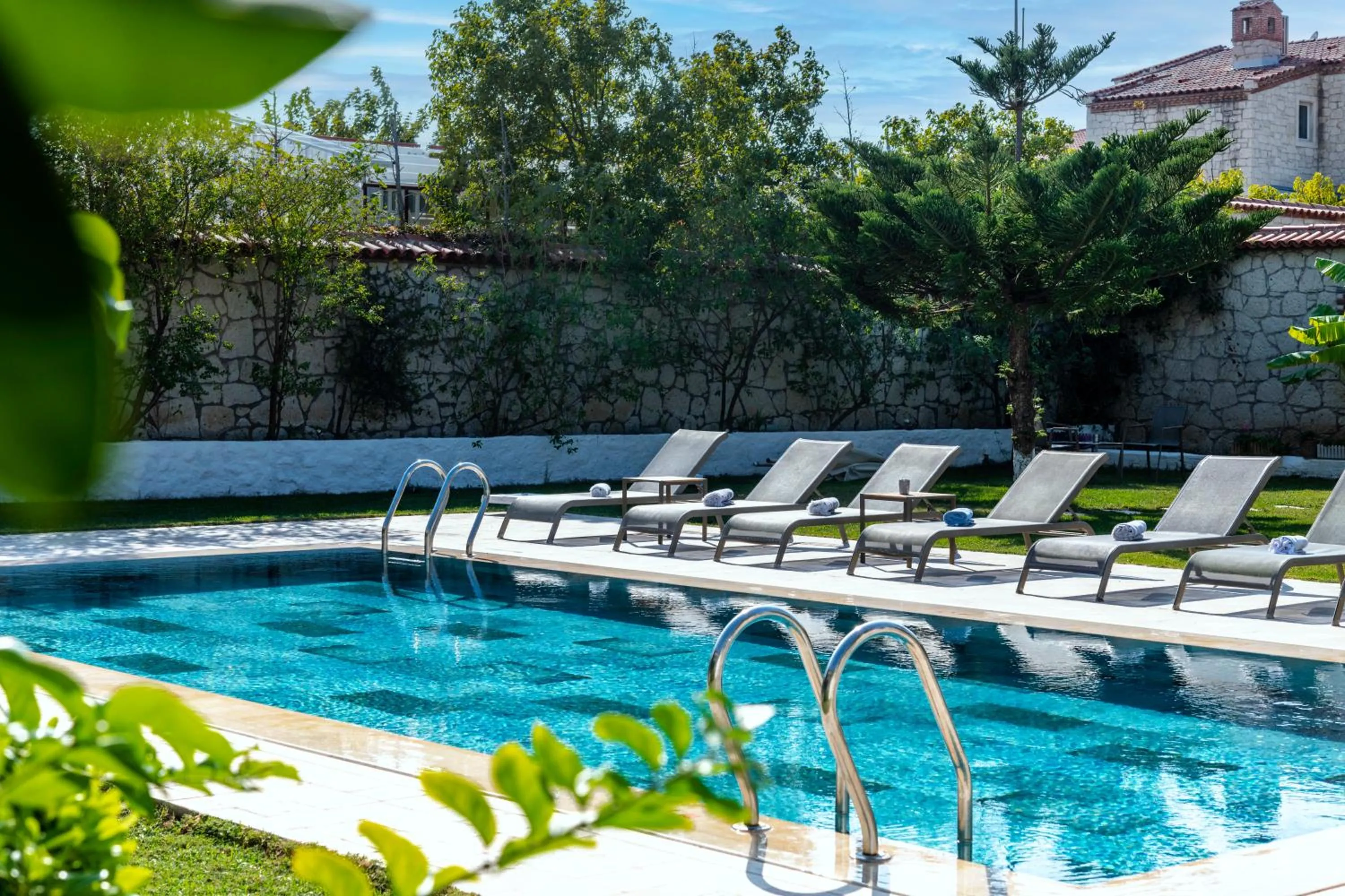 Swimming pool in Alacati Koclu Konagi Hotel