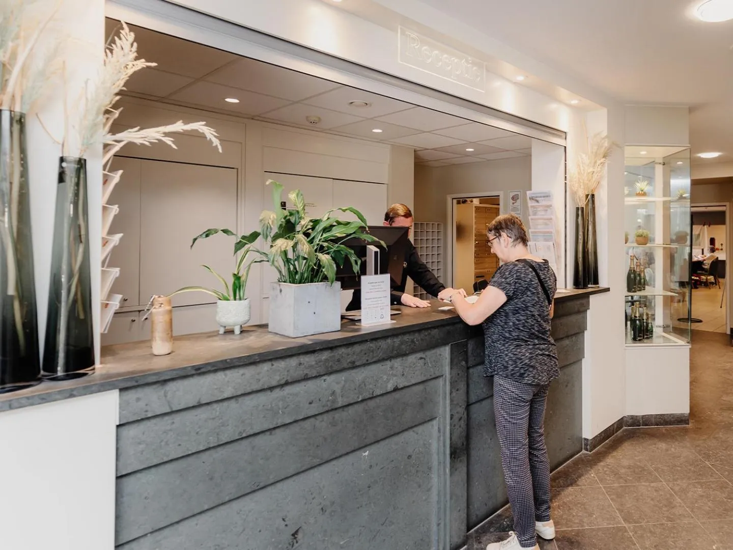 Lobby or reception in Domein Westhoek