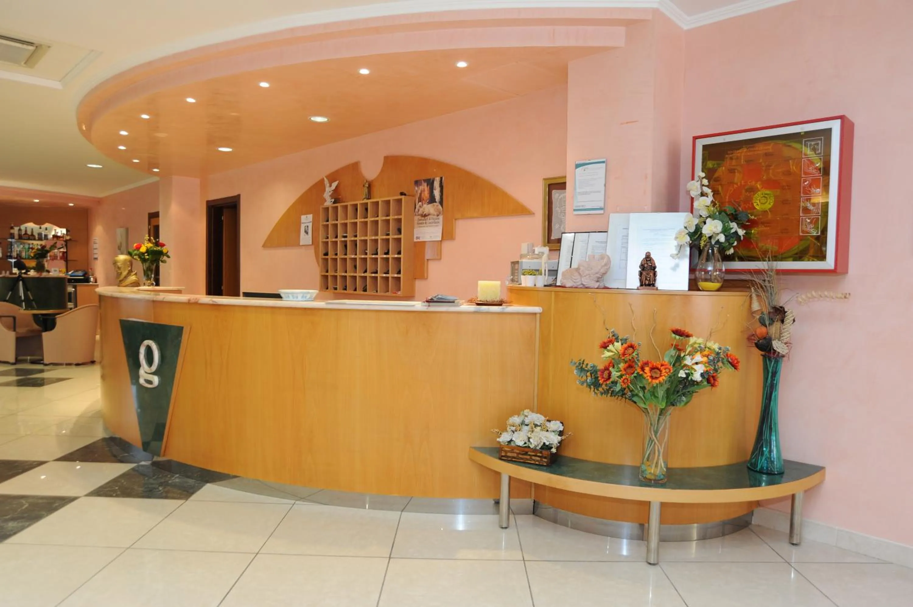 Lobby or reception in Hotel Garden